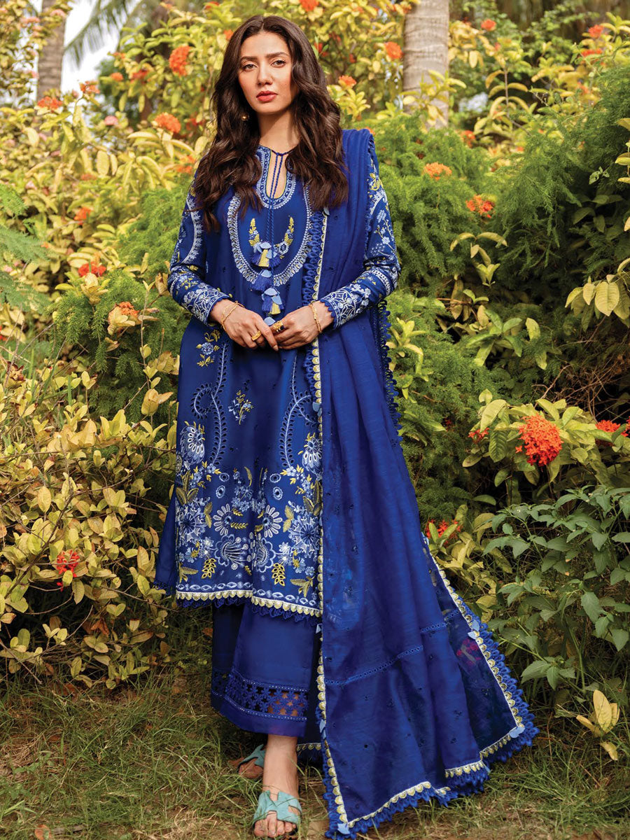 SIRAA LAWN '24 VOL II - DALIA-A - UNSTITCHED