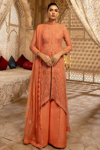 Naqsh N-22 : Unstitched Luxury Chiffon 3PC