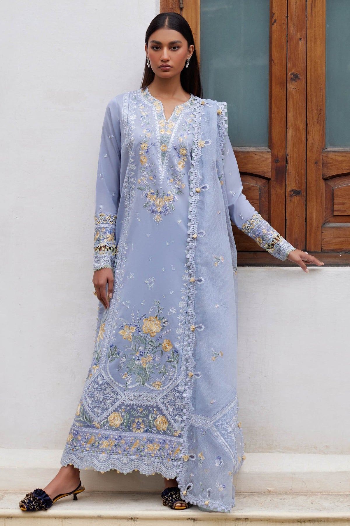 ELAN LAWN '24 - MINA - EL24-01 A - UNSTITCHED