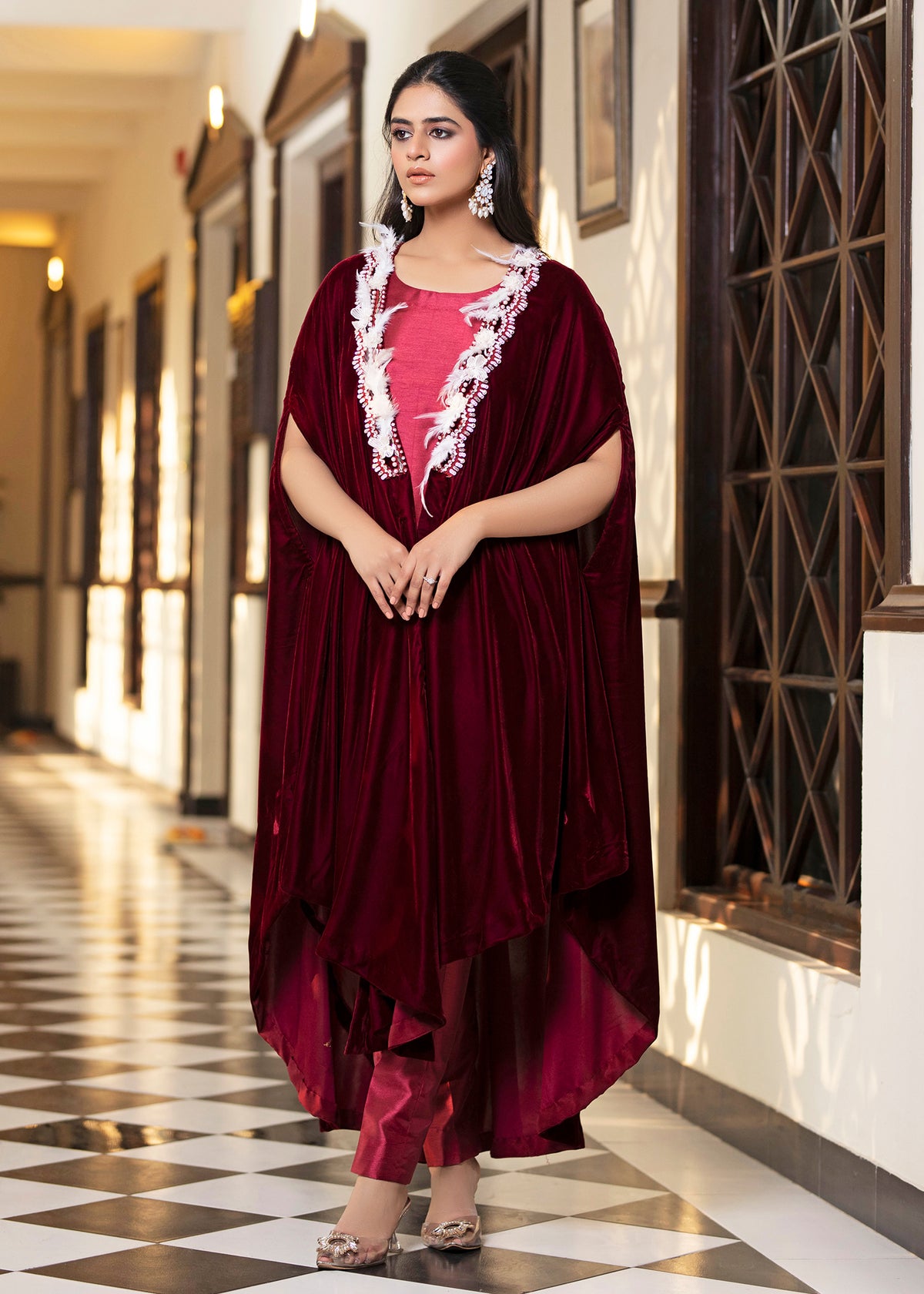 SEEMAB - KHANUM VELVET EDIT - SHAHRZAD - LUXURY PRET