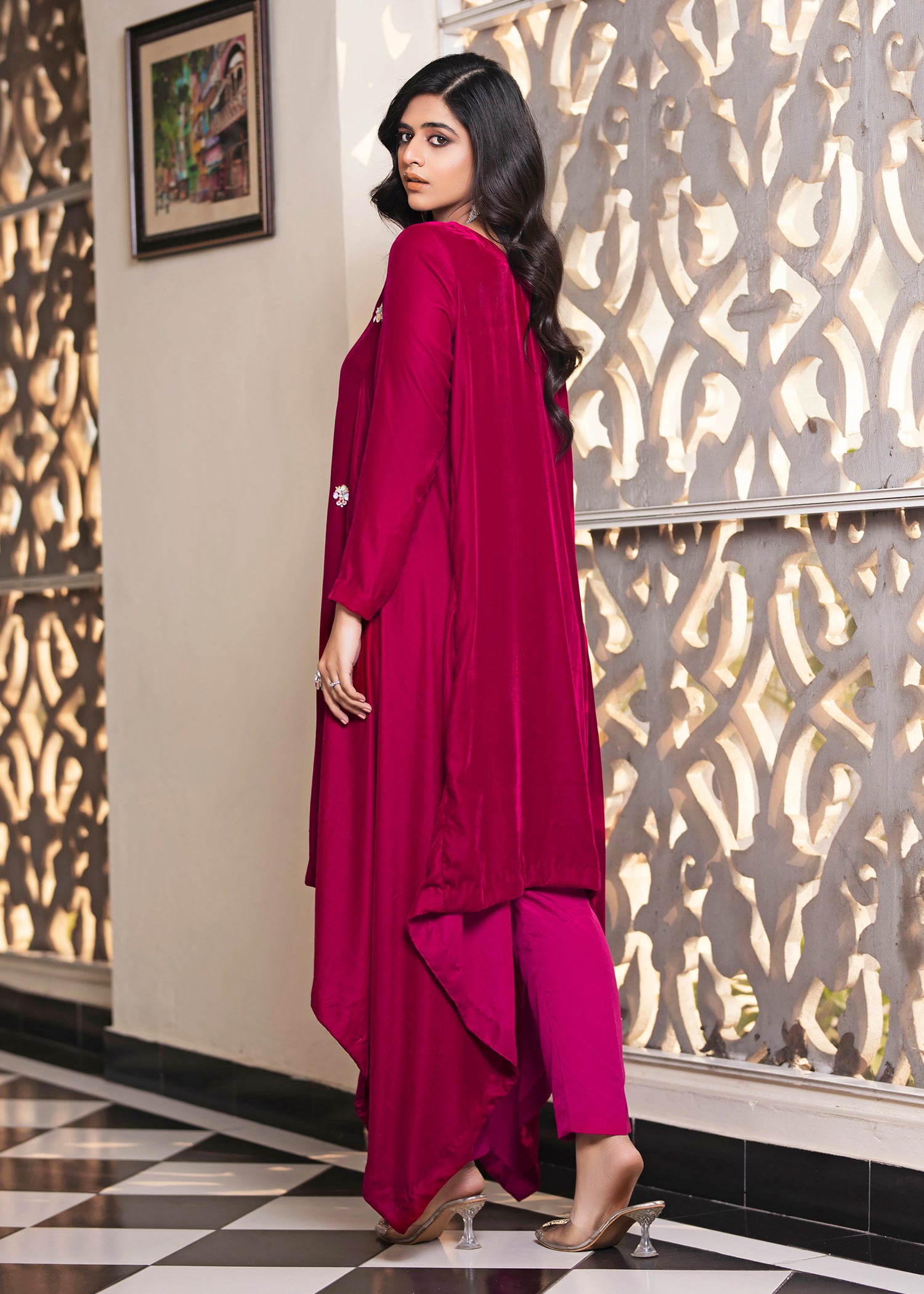 SEEMAB - KHANUM VELVET EDIT - ROSHANAK - LUXURY PRET