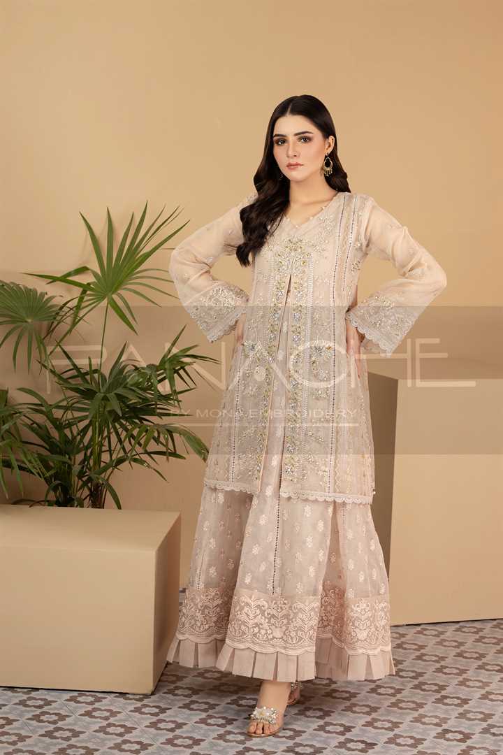 KURTI-148 - RITZY - ROSETTE - LUXURY PRET