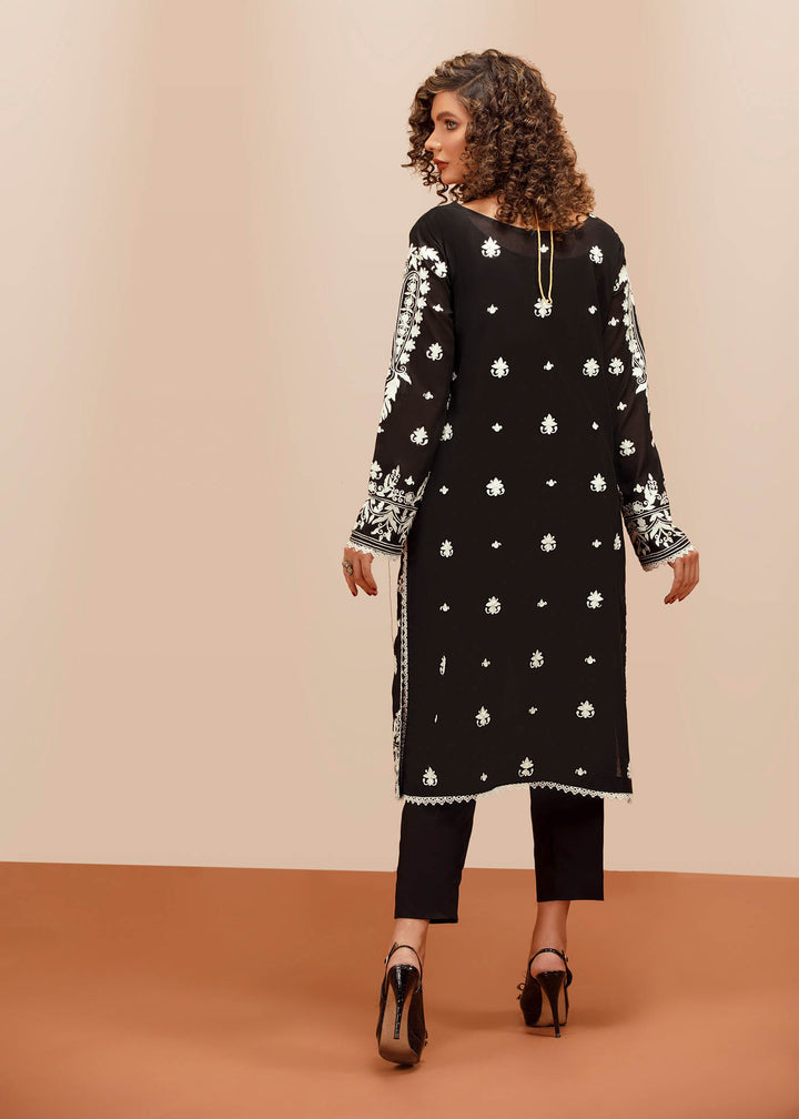 DURE SHAHWAR - NAIRANG - BLACK KURTA - PRET