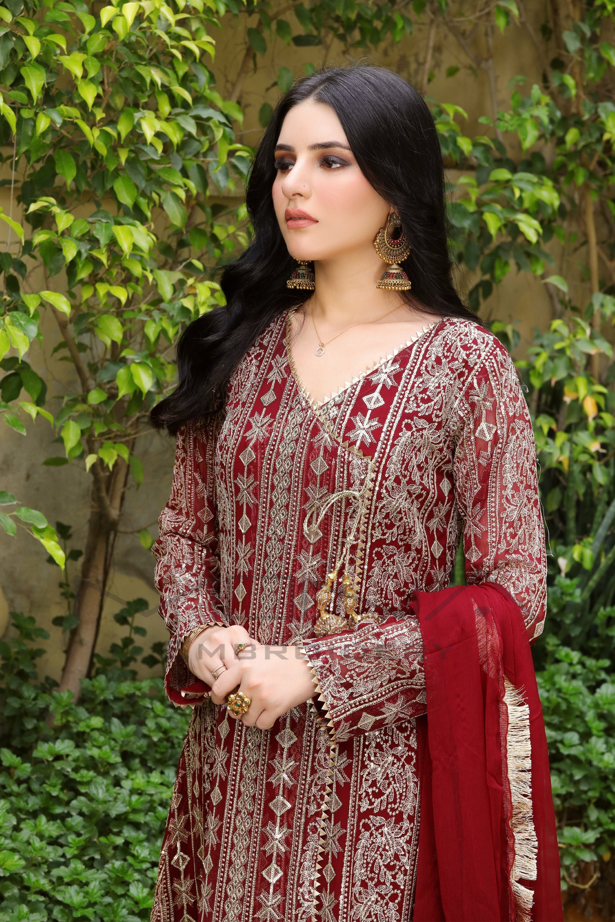 KURTI-122 - MEHROON - PRET