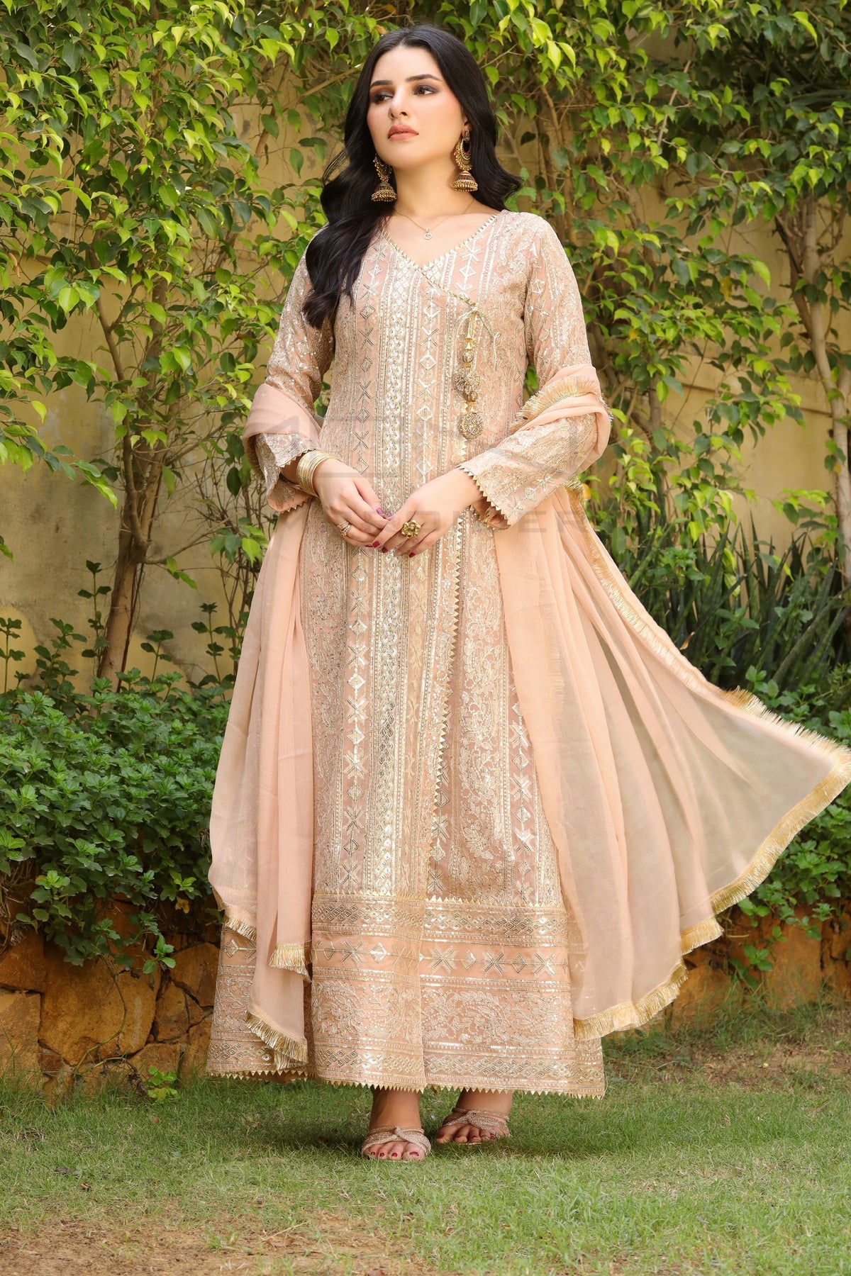 KURTI-122 - PEACH - PRET