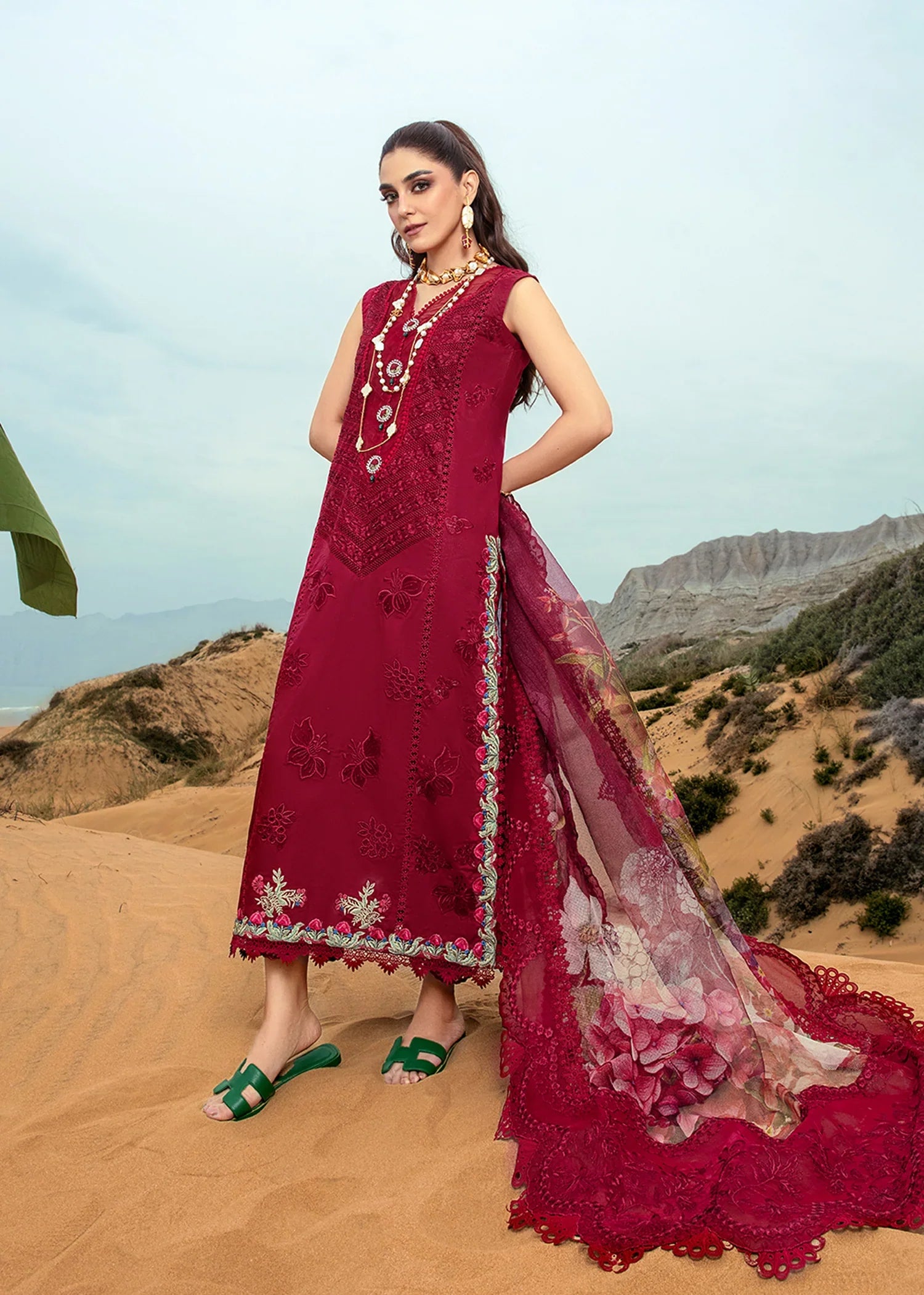 Saira Shakira Eid Lawn '24 | Lillie de Jong - Cherry 3A