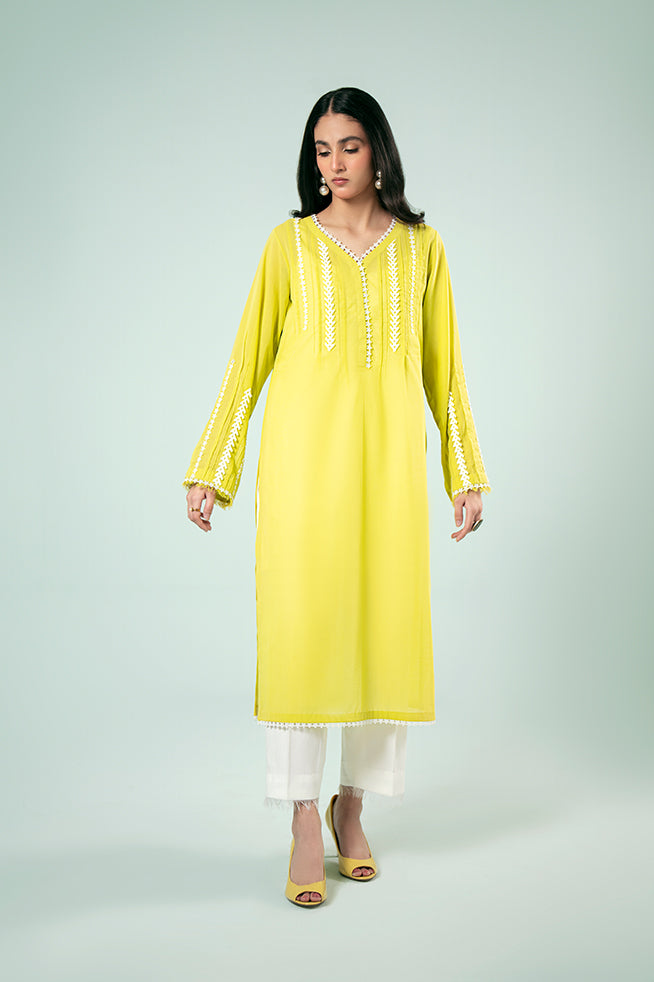 Lime Yellow Tunic