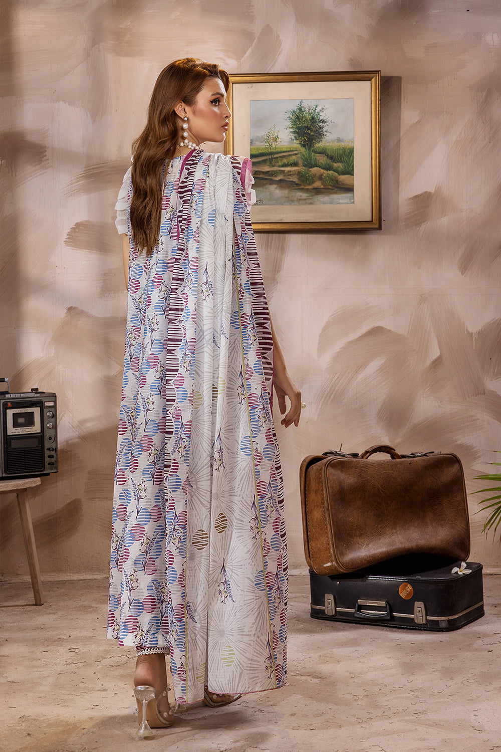 SAF-29-SAFWA SAFRON 3-PIECE FINE DIGITAL PRINTED UNSTITCHED LAWN COLLECTION VOL-03