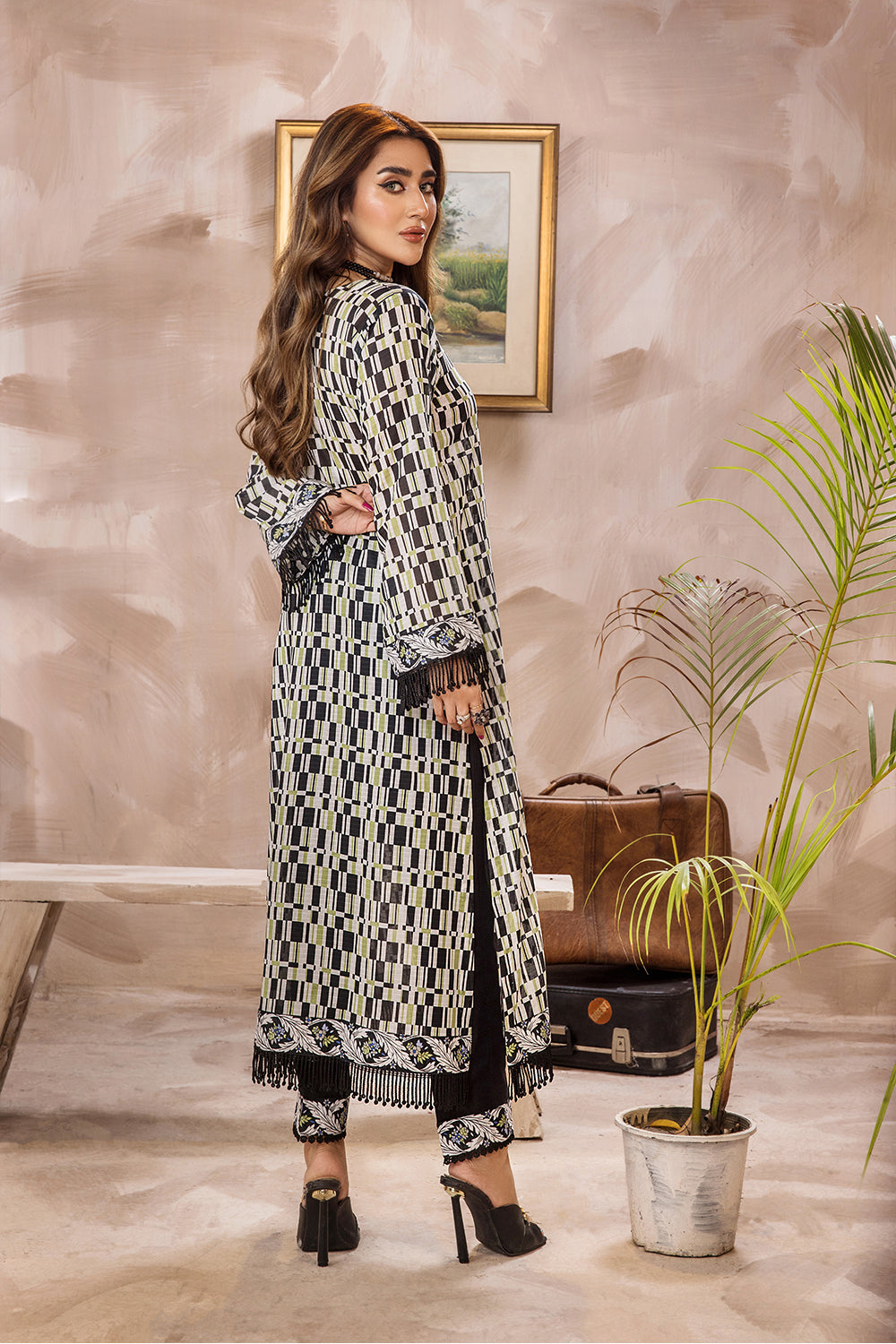 SAF-32-SAFWA SAFRON 3-PIECE FINE DIGITAL PRINTED UNSTITCHED LAWN COLLECTION VOL-03