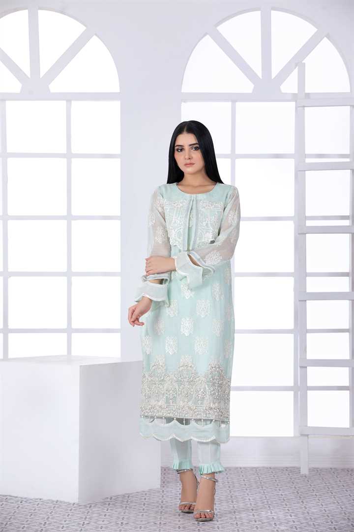 KURTI-163 - AVA - LUXURY PRET, Kurta Set