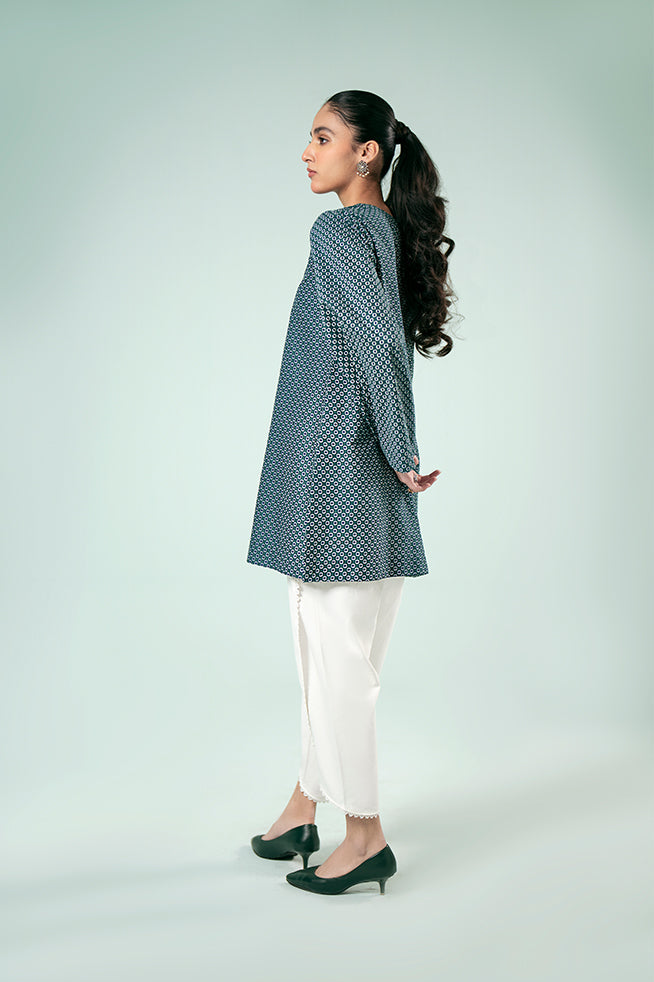 Dotted Printed Kurta