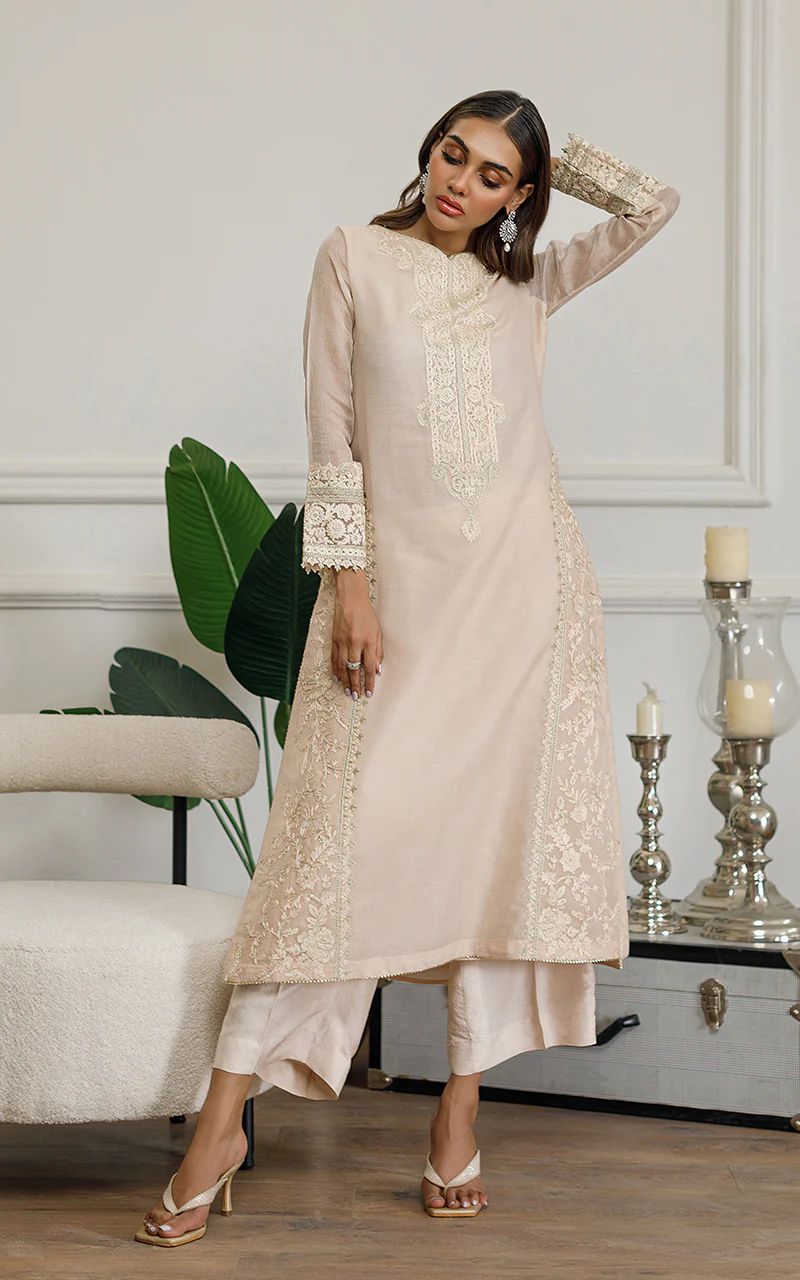 THREADS AND MOTIFS - READY TO TUNIC - 8358 - LUXURY PRET