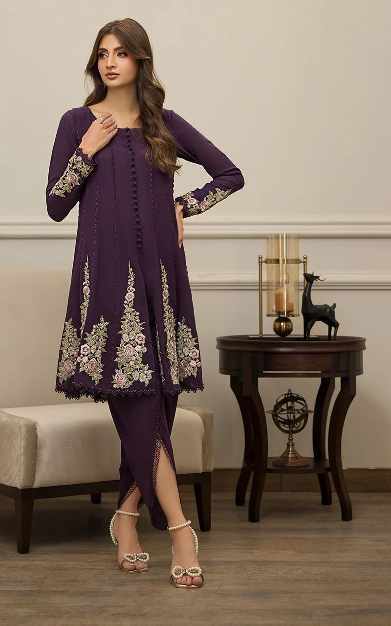 THREADS AND MOTIFS - READY TO TUNIC - 8638 - LUXURY PRET