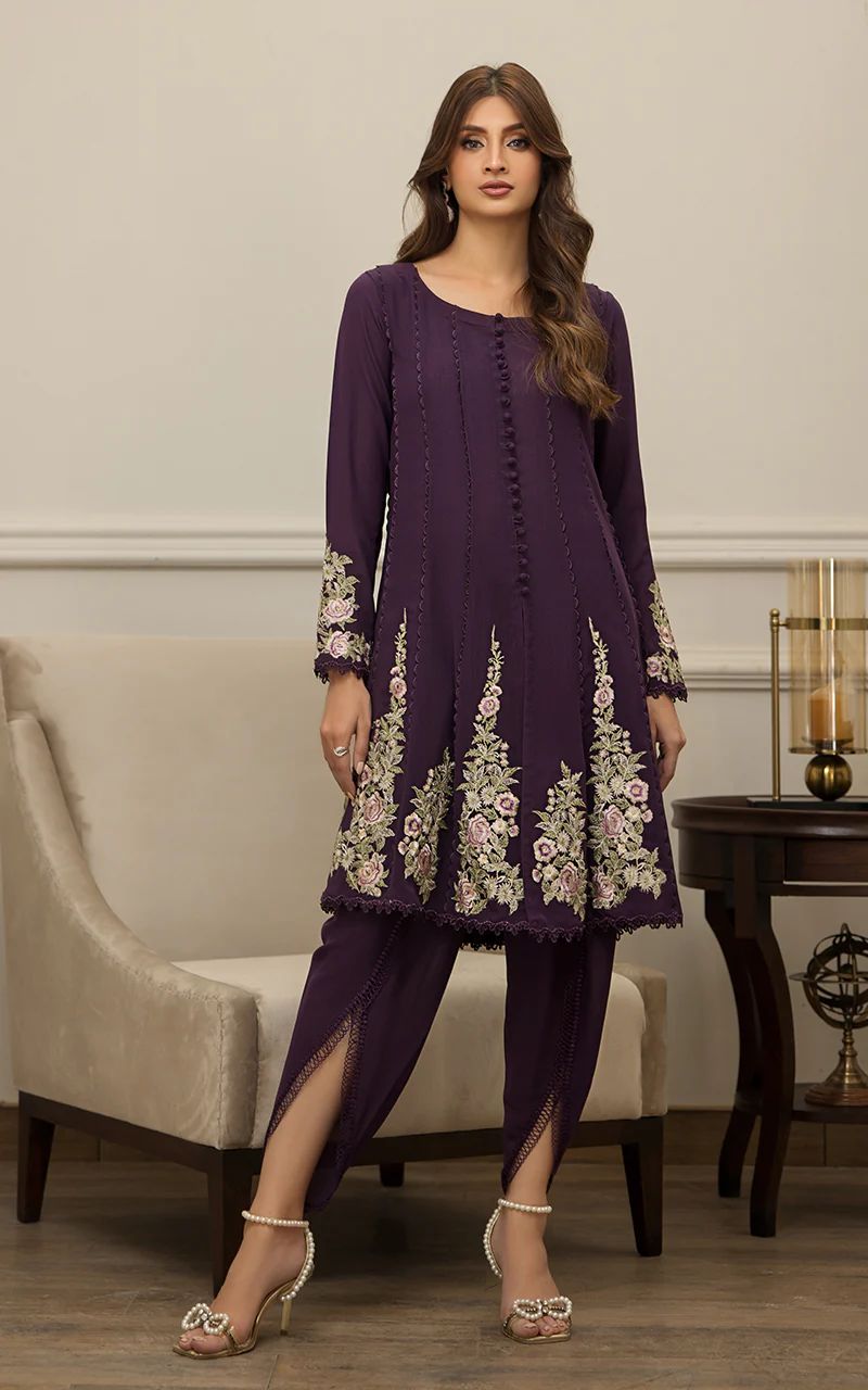 THREADS AND MOTIFS - READY TO TUNIC - 8638 - LUXURY PRET