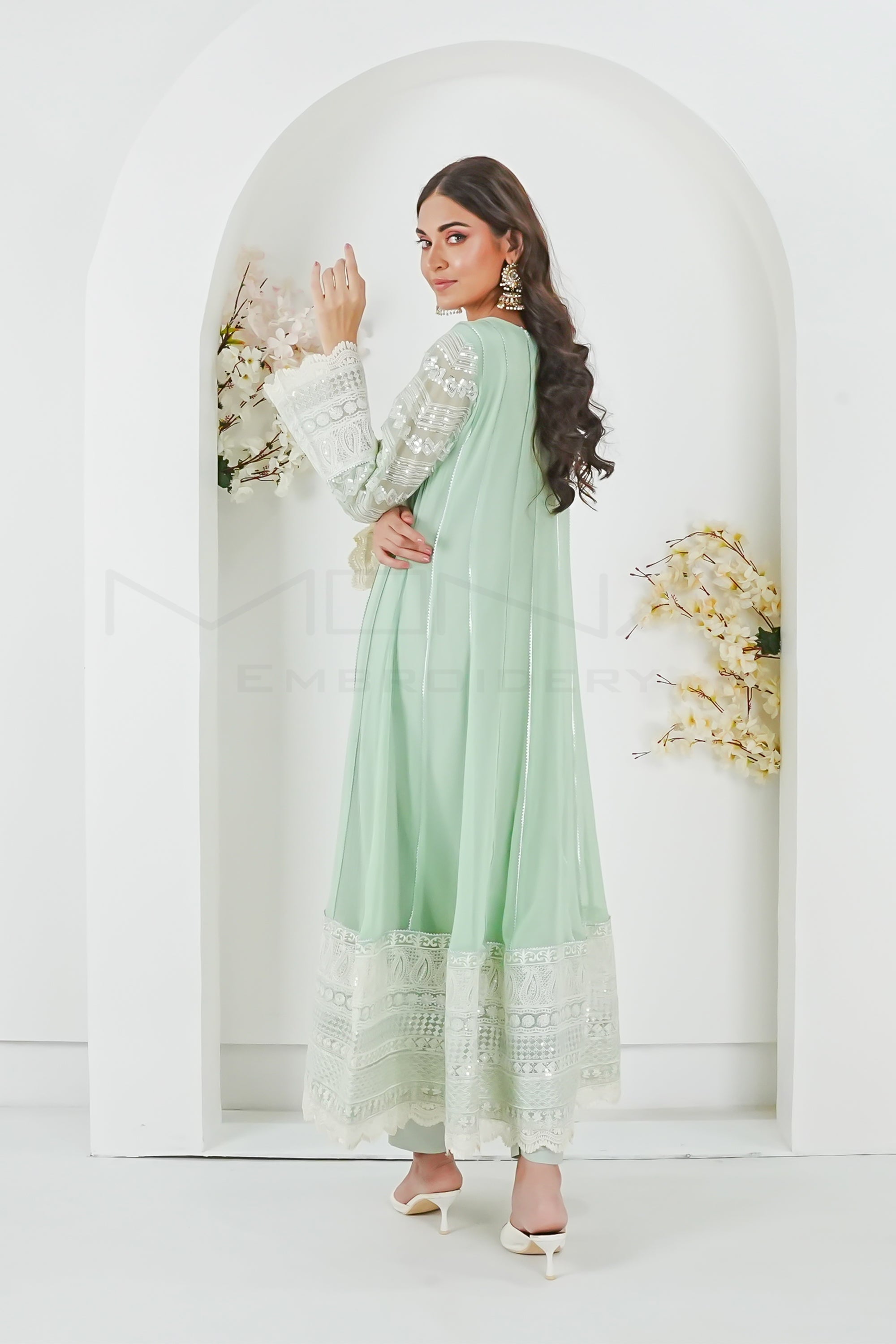 KURTI-121 - MINT GREEN - PRET