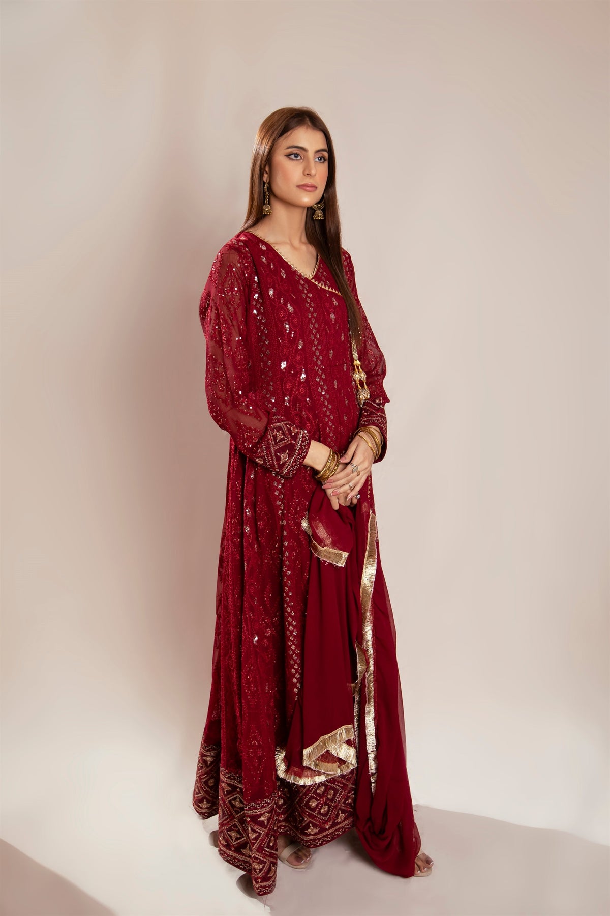 KURTI - 099 - MAROON - PRET