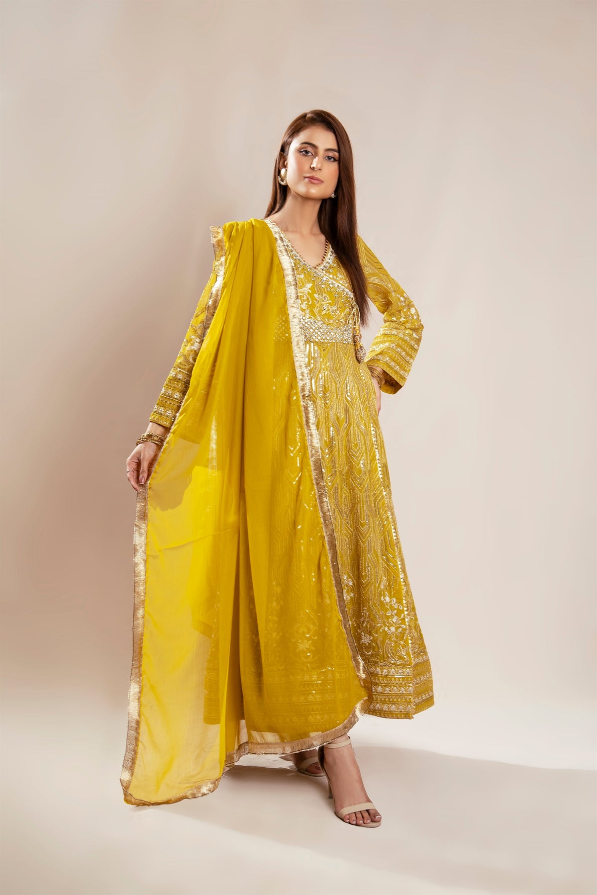 KURTI - 105 - MUSTARD - PRET