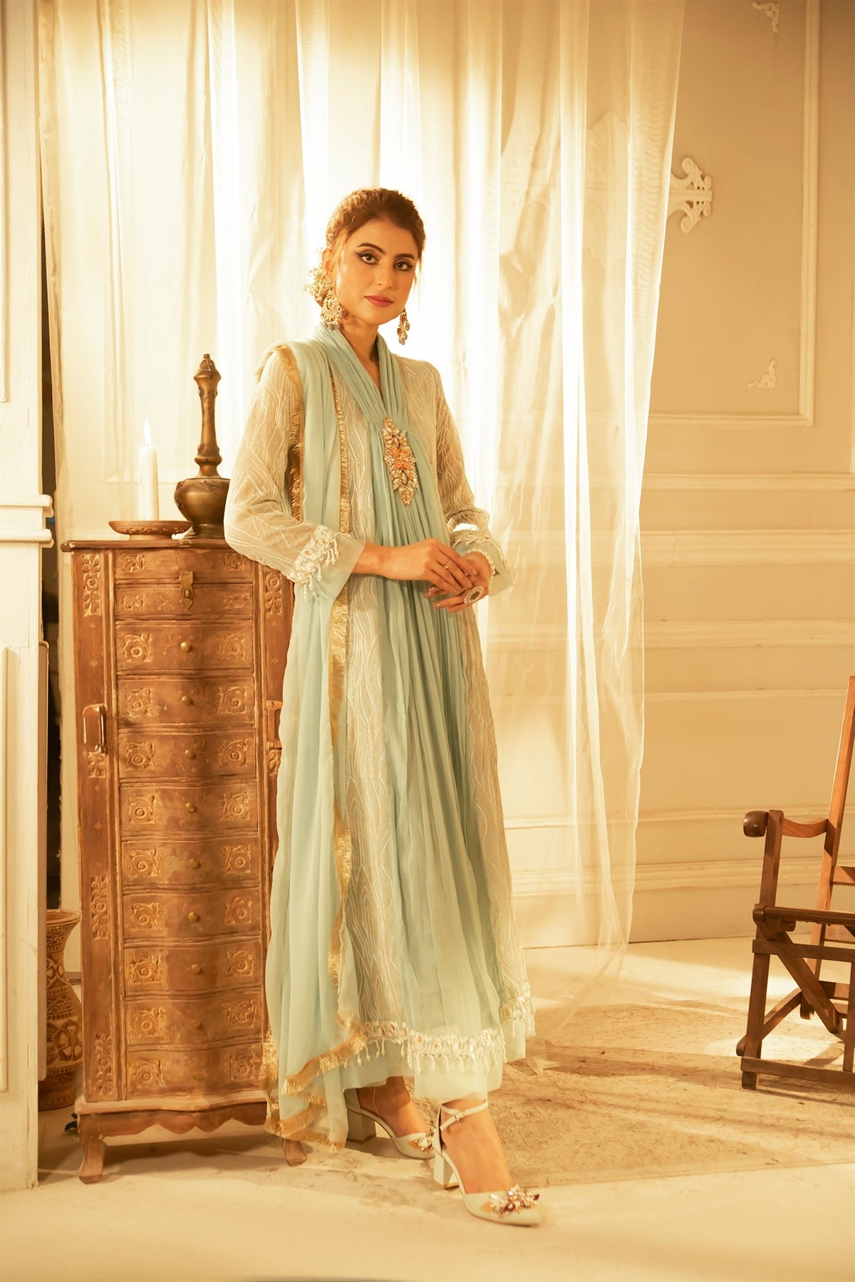 KURTI - 109 - AQUA - PRET