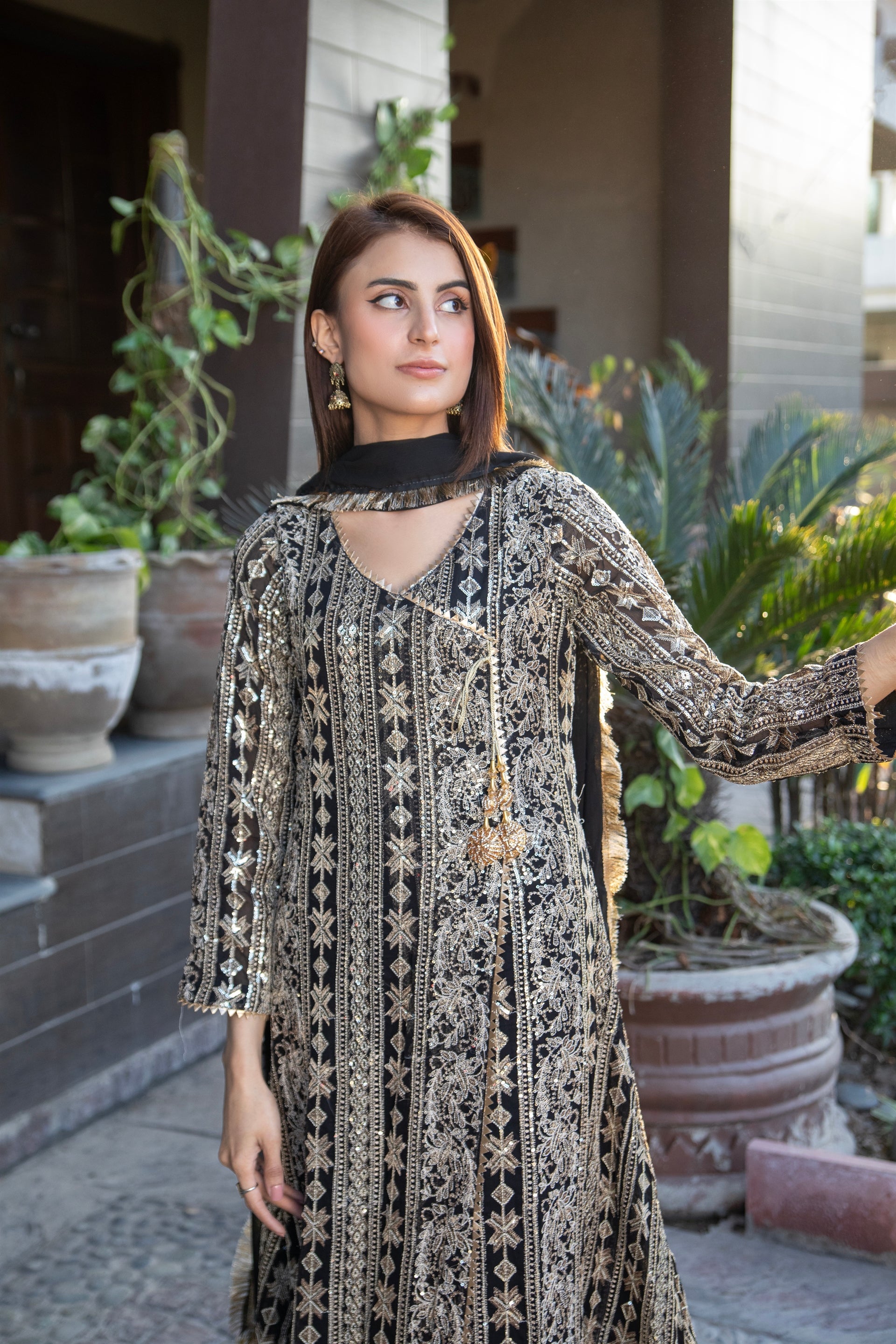 KURTI-122 - BLACK - PRET