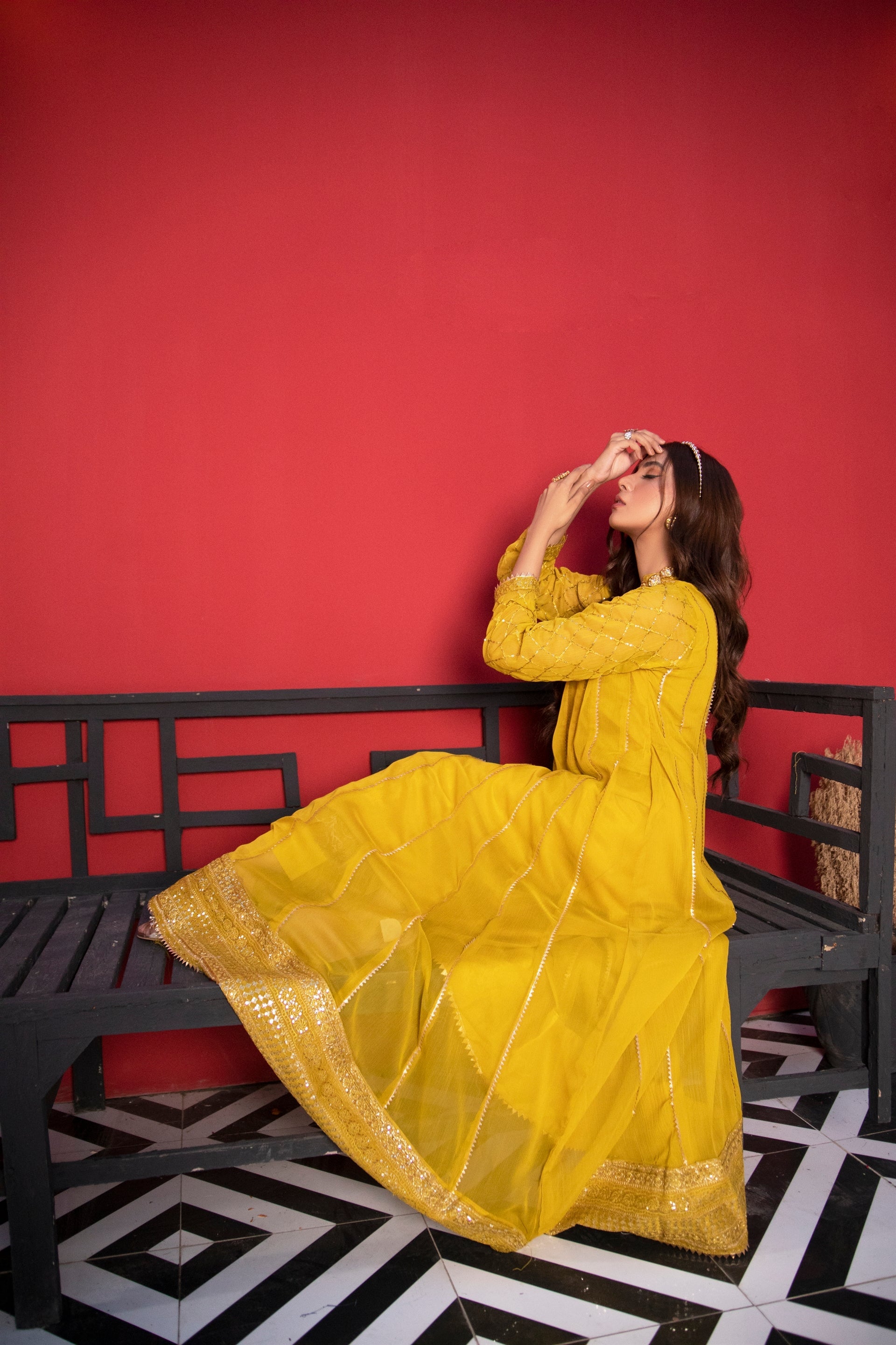 KURTI - 106 - MUSTARD - PRET