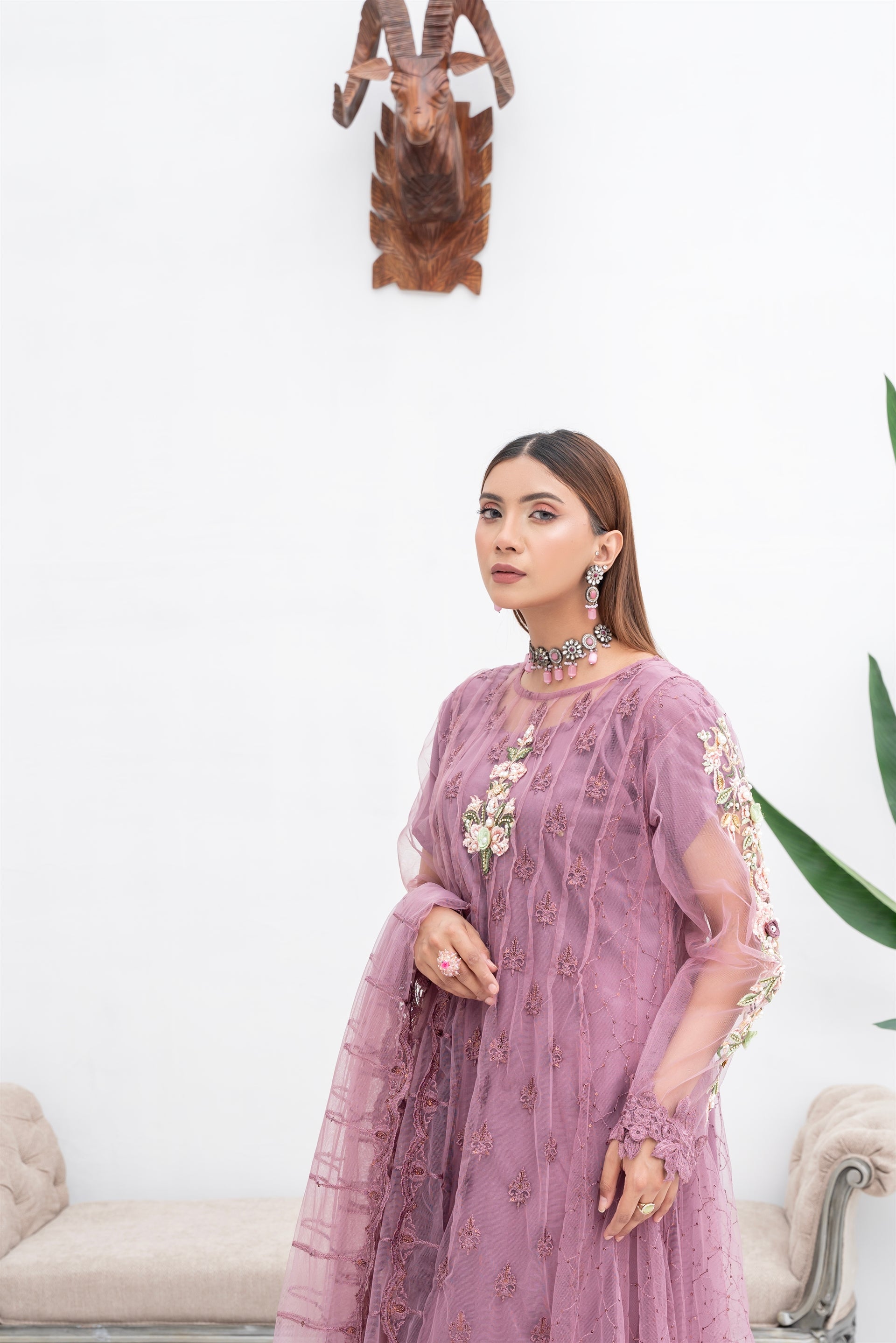 KURTI-0084 - LILAC - PRET