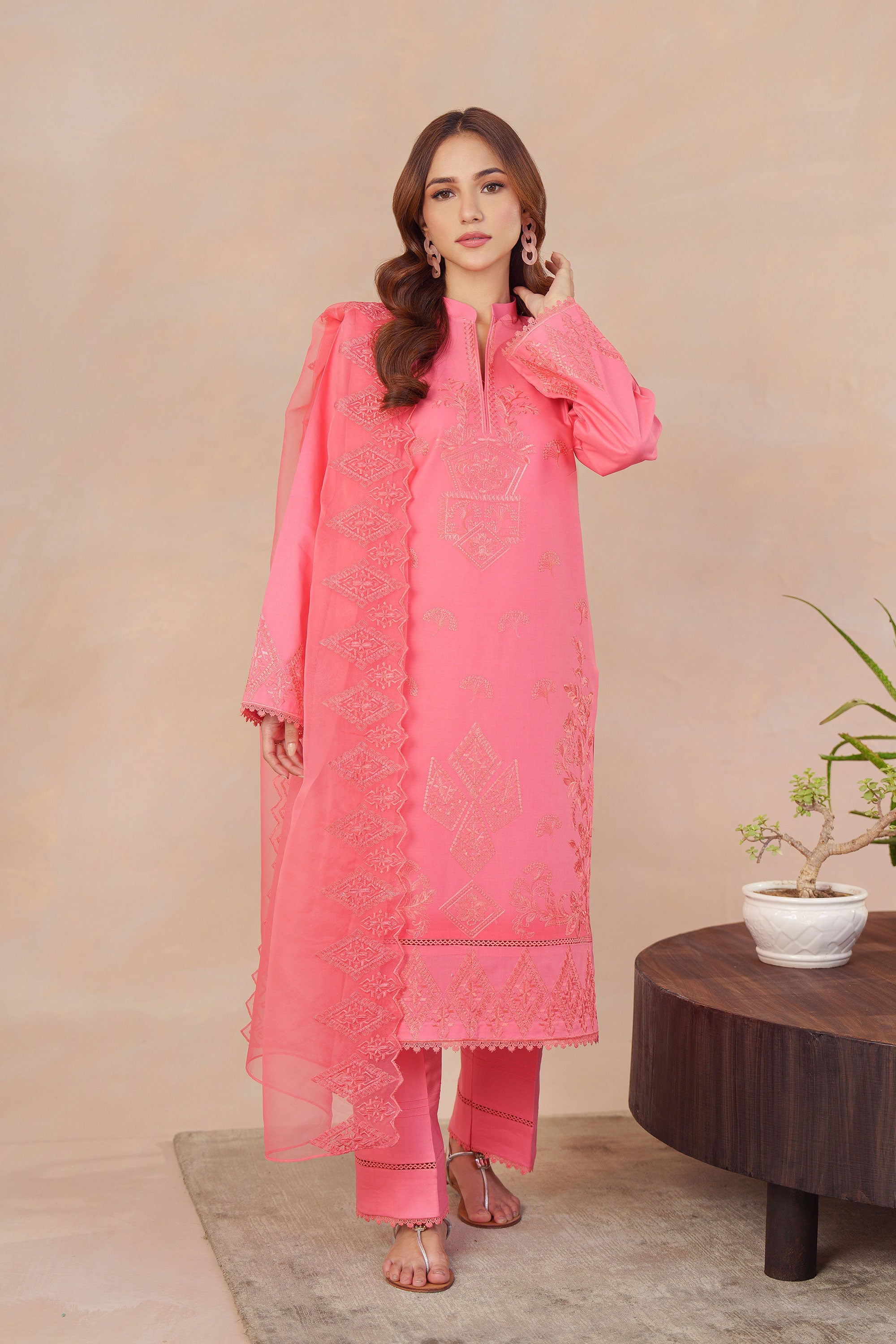 Narin-3Pc Embroidered