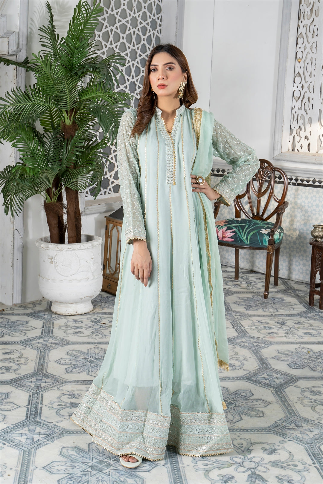 KURTI - 106 - AQUA - PRET