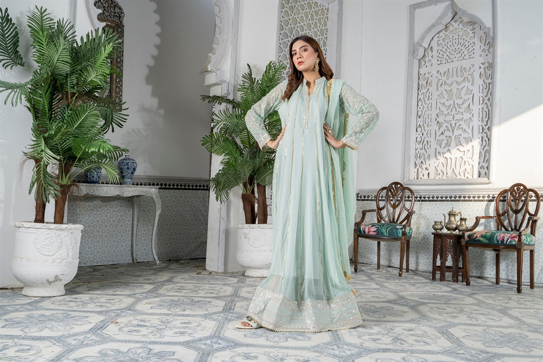 KURTI - 106 - AQUA - PRET