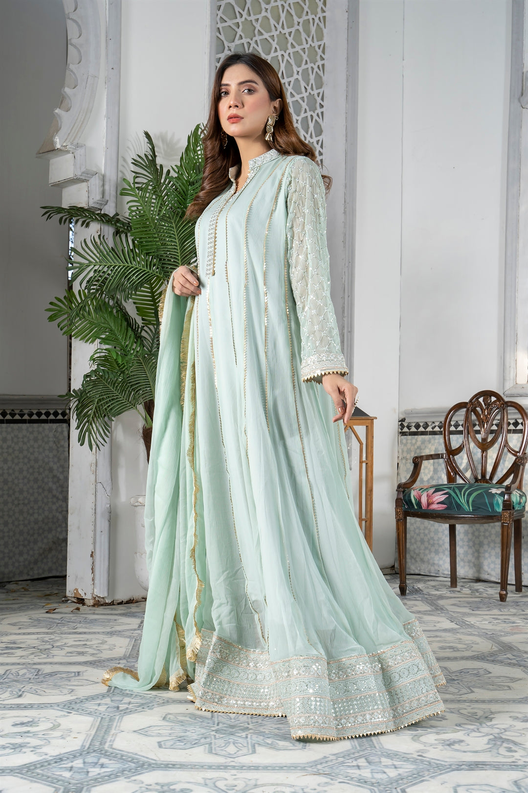 KURTI - 106 - AQUA - PRET