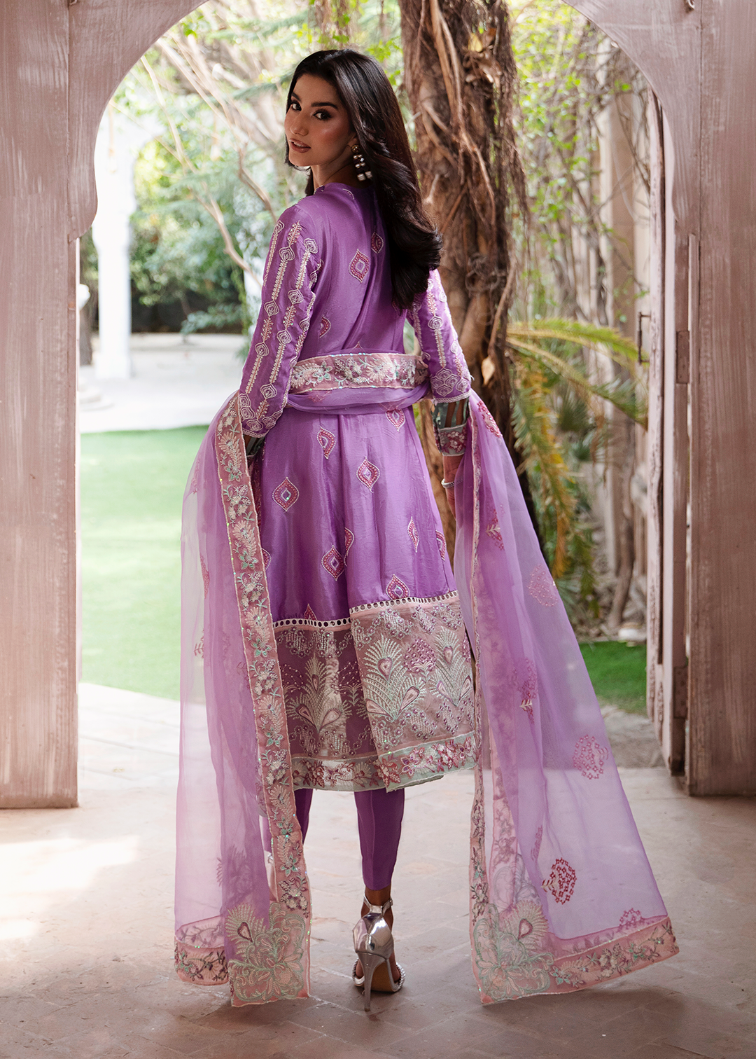 RANG E NOOR - KANWAL-LILAC - LUXURY PRET