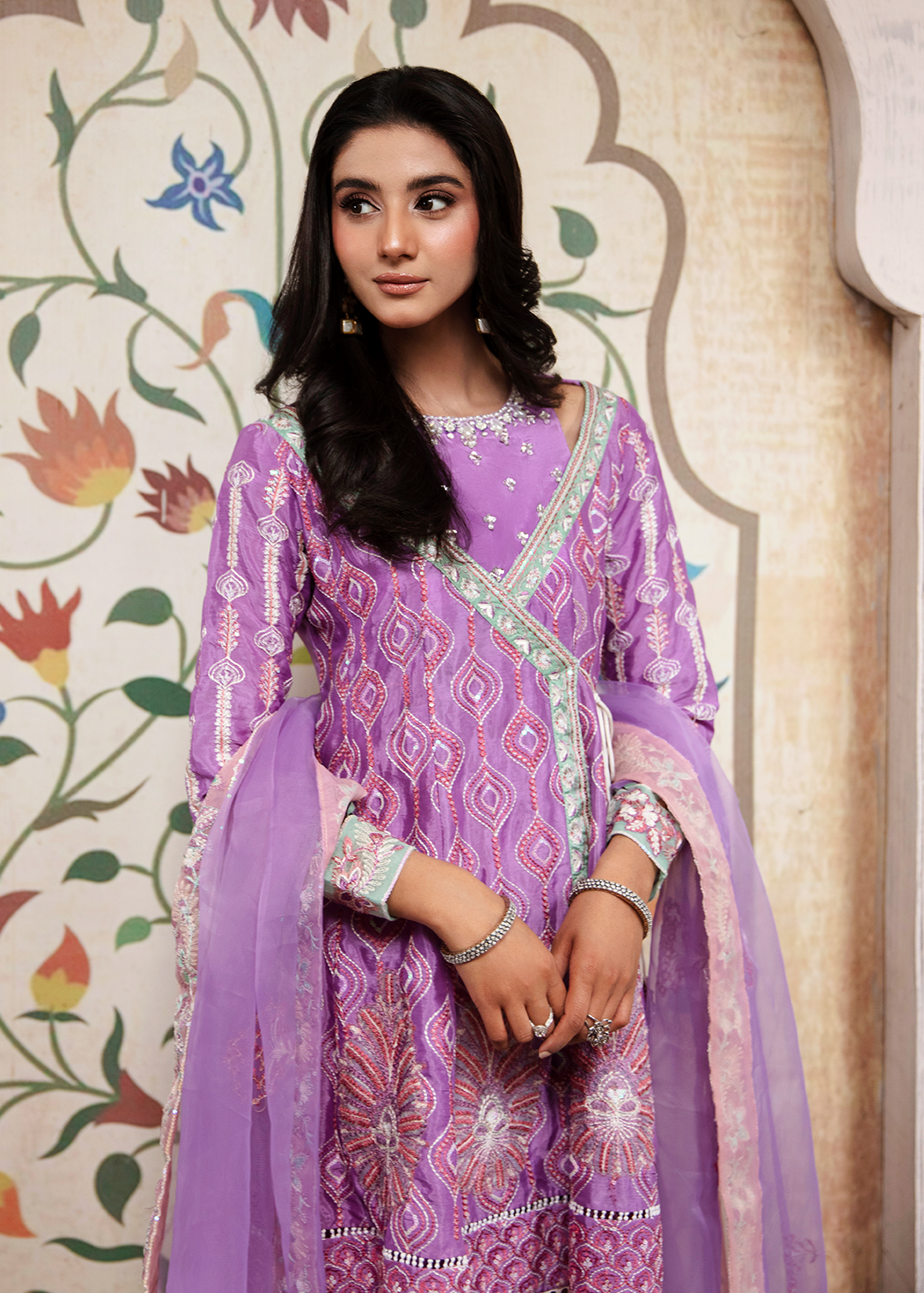 RANG E NOOR - KANWAL-LILAC - LUXURY PRET