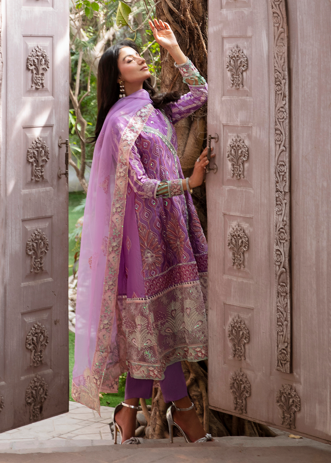 RANG E NOOR - KANWAL-LILAC - LUXURY PRET