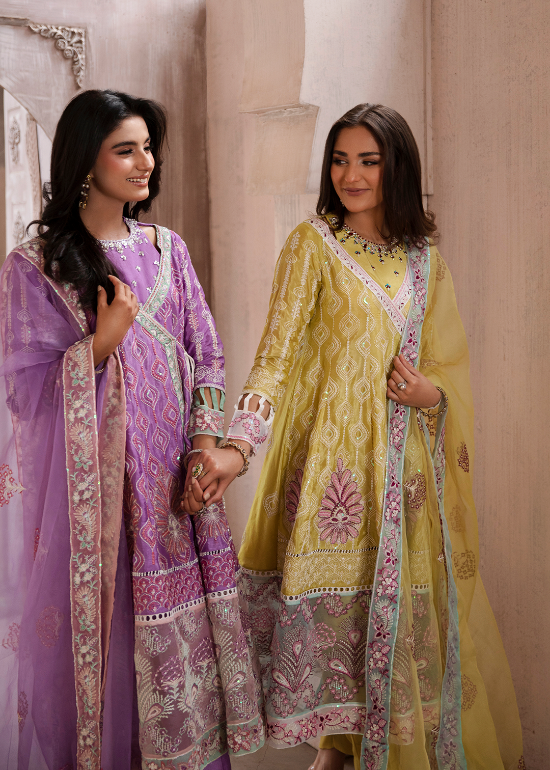 RANG E NOOR - KANWAL-LILAC - LUXURY PRET