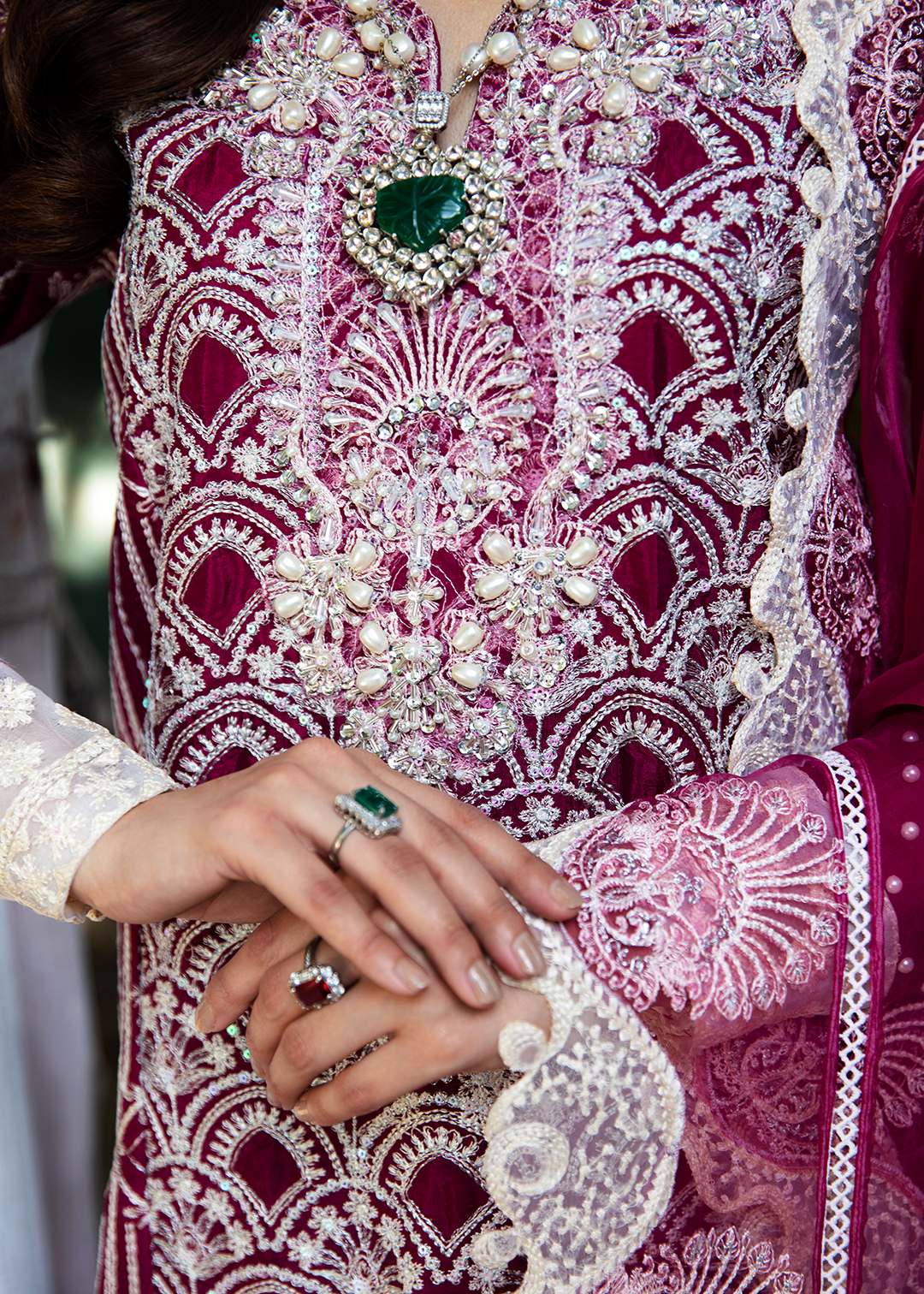 RANG E NOOR - SUMBUL-FUCHSIA - LUXURY PRET