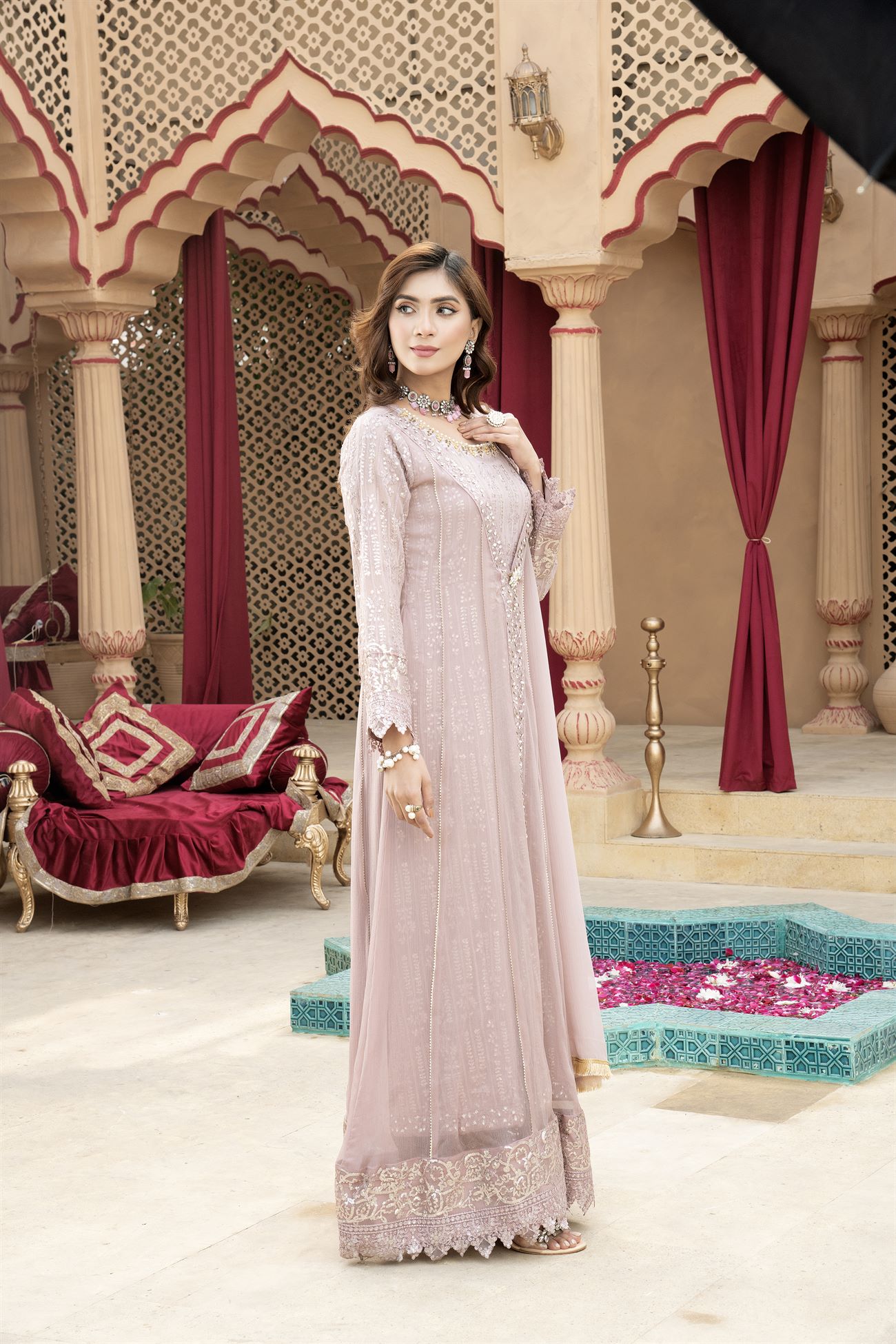 KURTI-B-005 - LILAC - LUXURY PRET