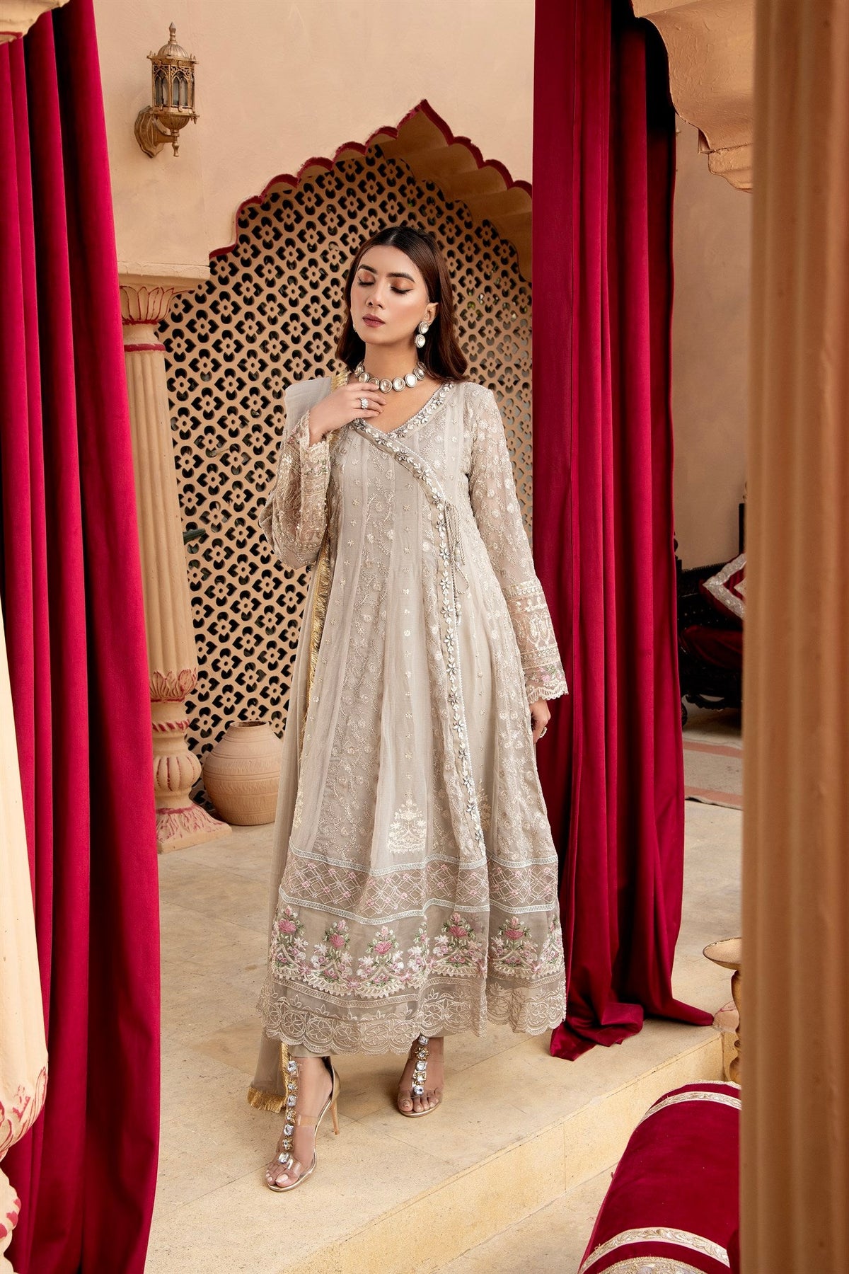 Angrakha-B-008 - SAND - LUXURY PRET