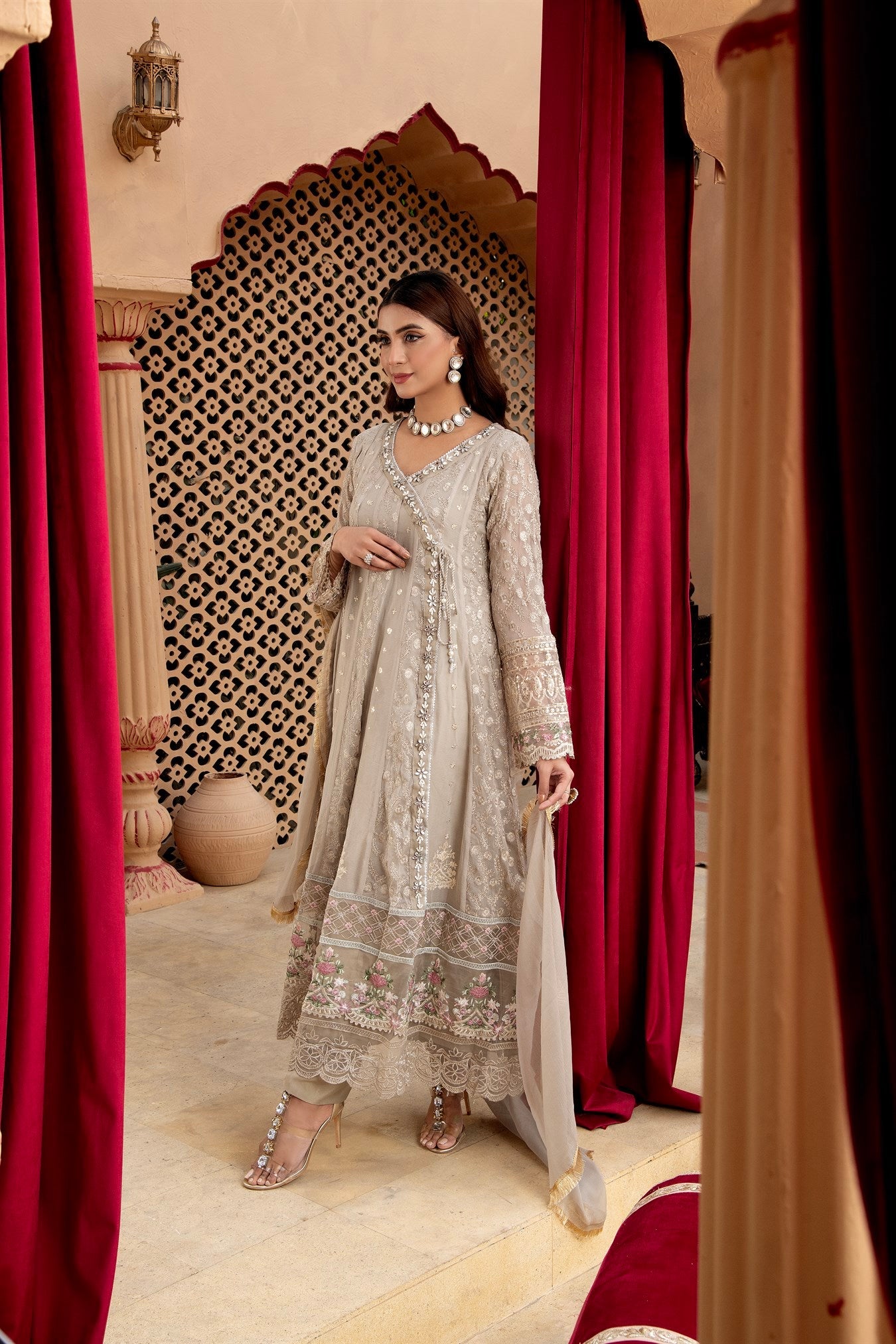 Angrakha-B-008 - SAND - LUXURY PRET