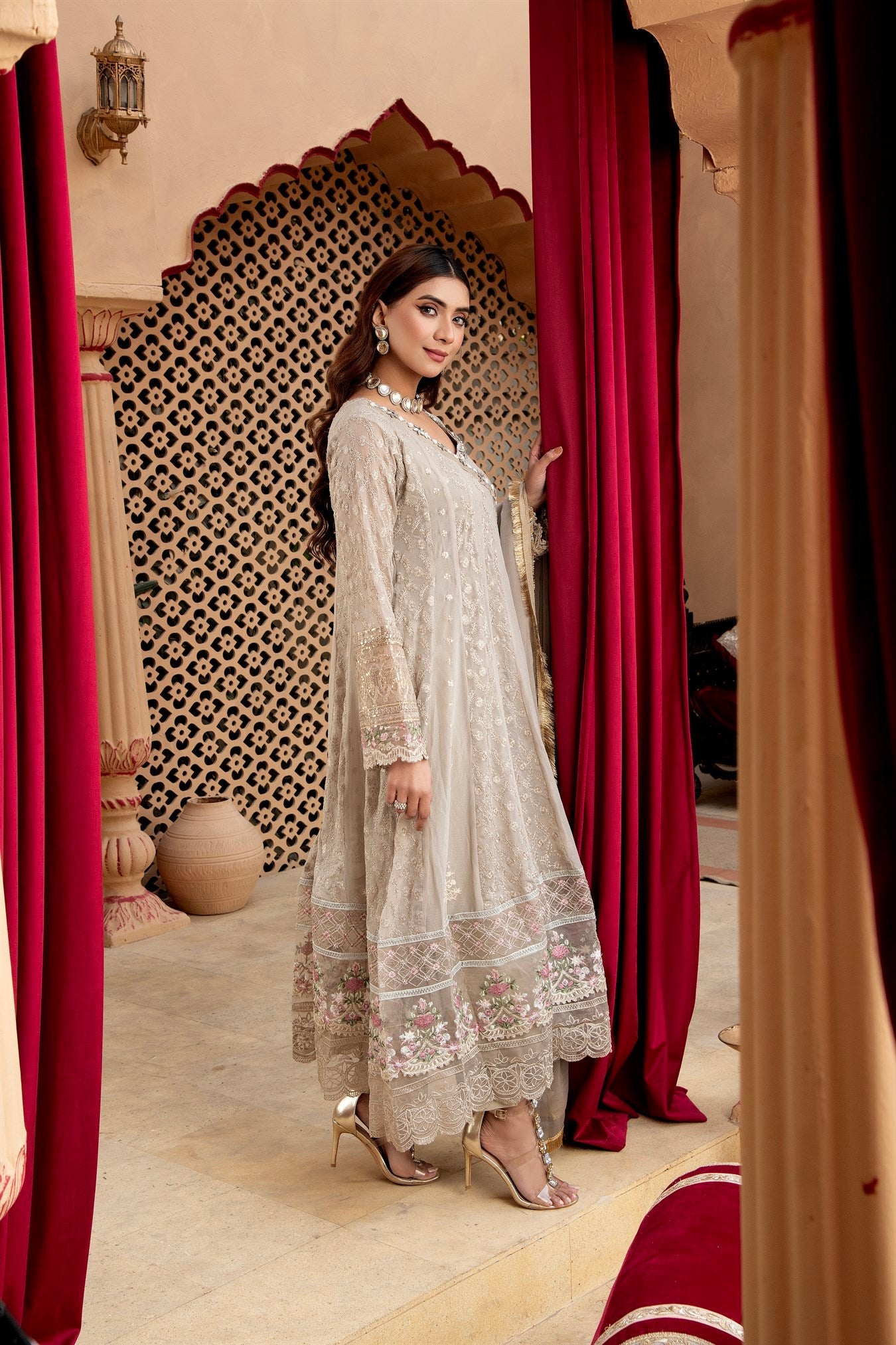 Angrakha-B-008 - SAND - LUXURY PRET