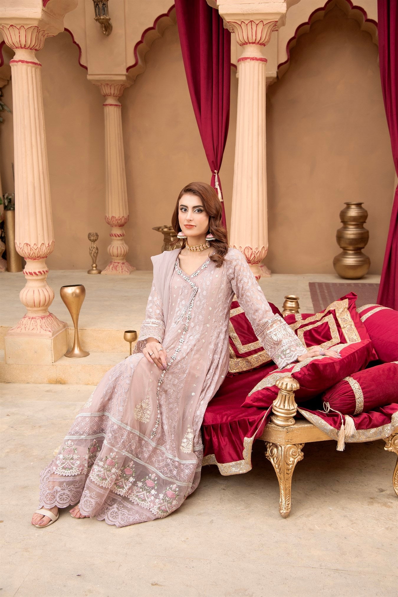 Angrakha-B-008 - LILAC - LUXURY PRET