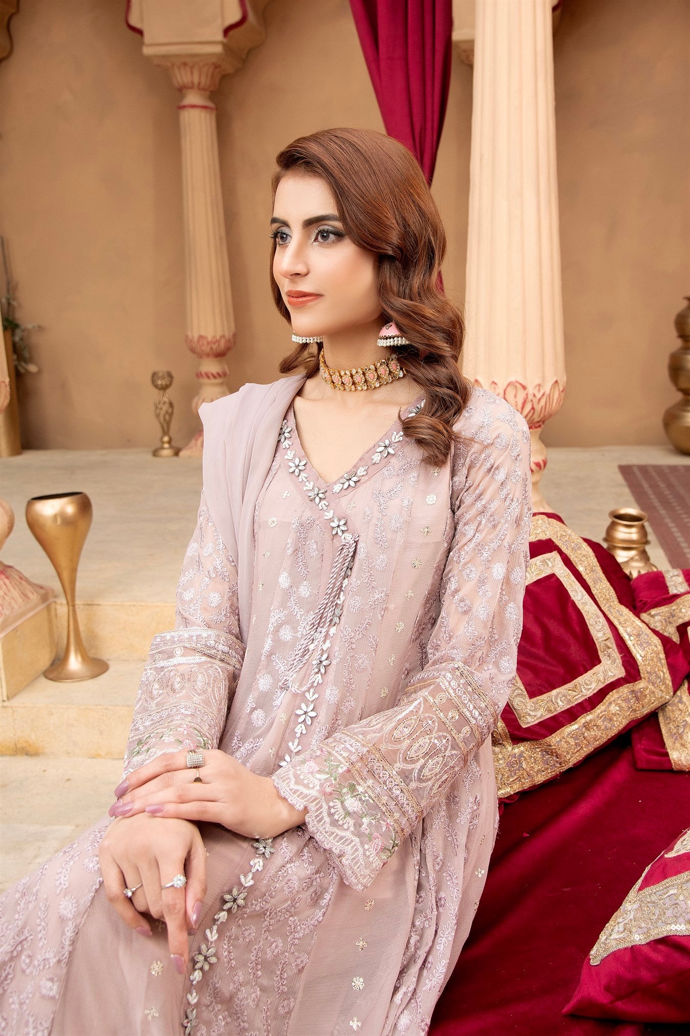 Angrakha-B-008 - LILAC - LUXURY PRET