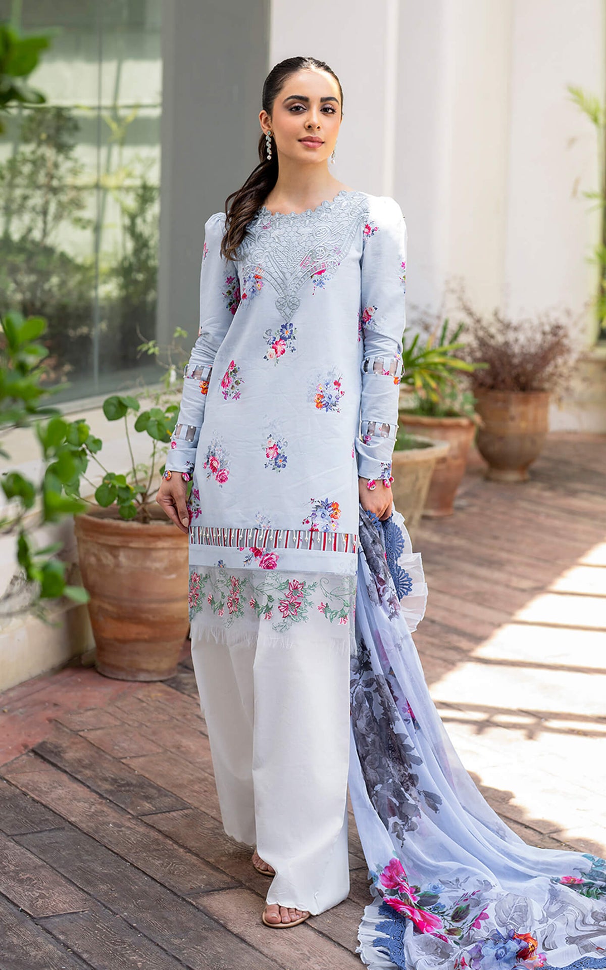 MERAKI LAWN '24 VOL-II - PANKH-MK-03 - UNSTITCHED