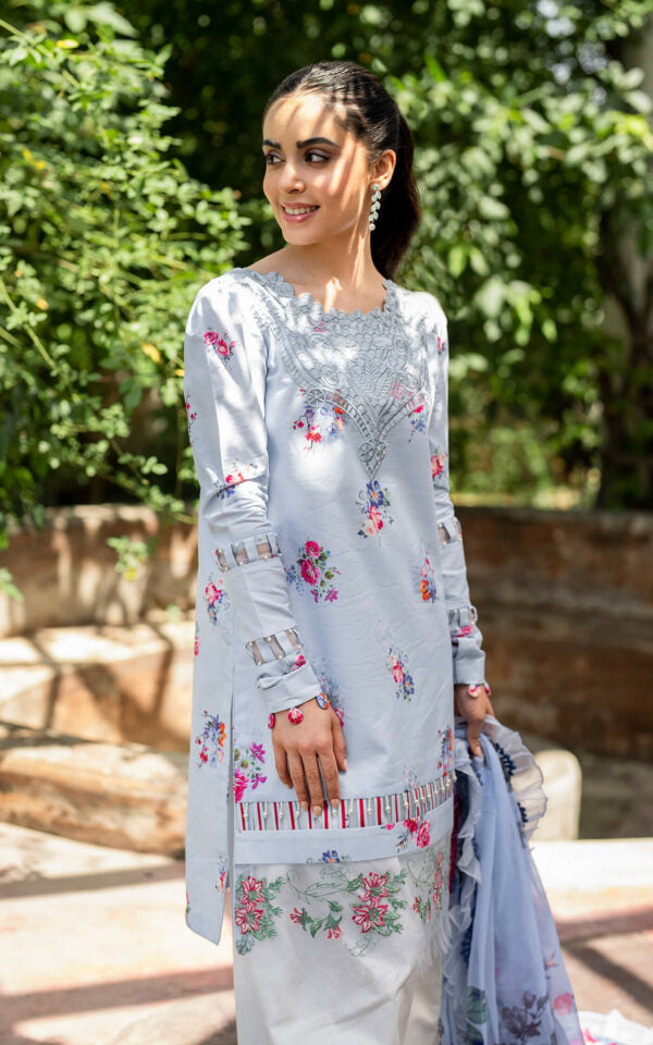 MERAKI LAWN '24 VOL-II - PANKH-MK-03 - UNSTITCHED