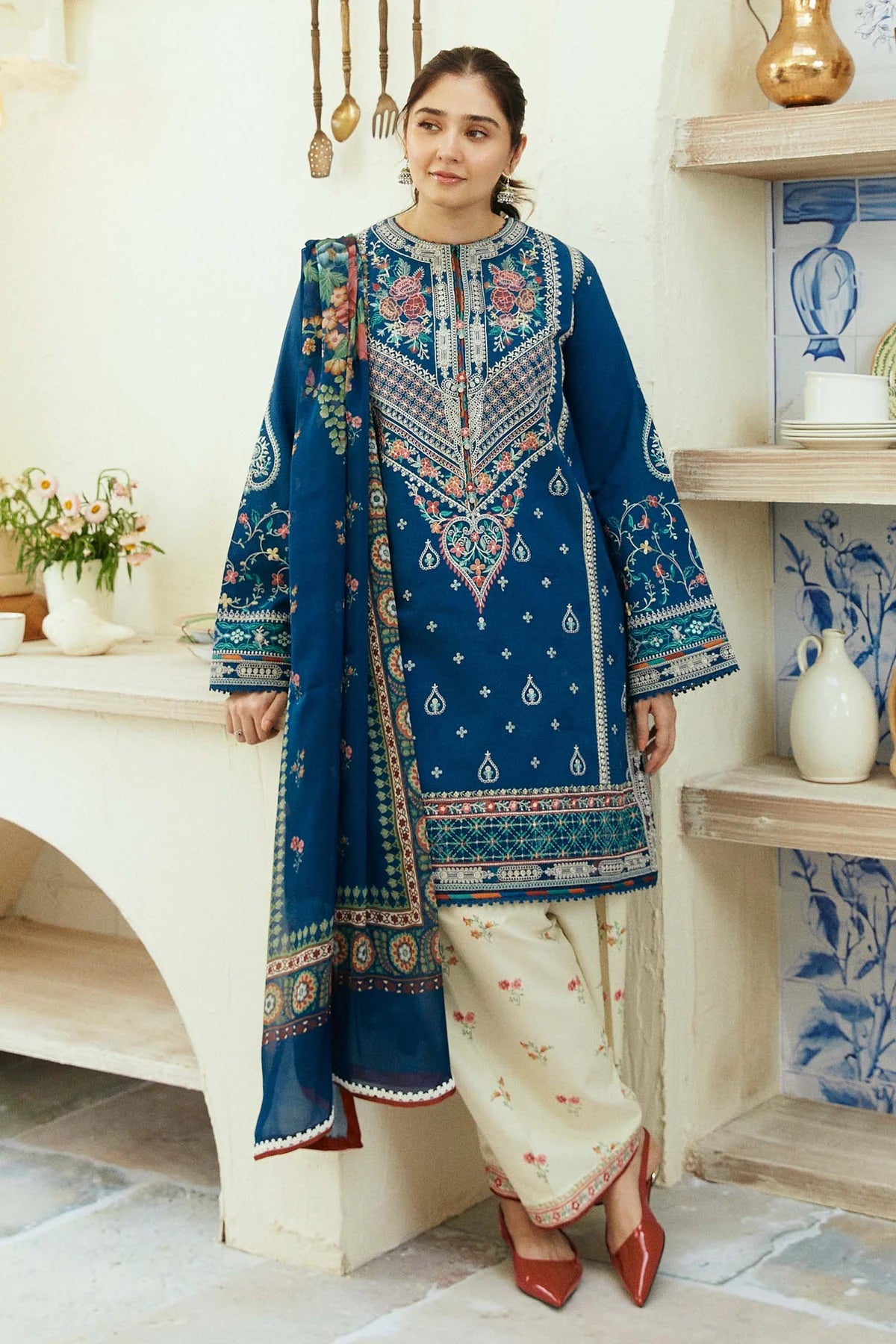 Zara Shahjahan - COCO EID EDIT LAWN '24 - SEHER - D1