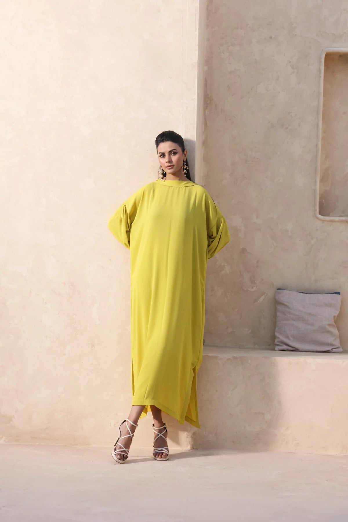 NEON KAFTAN DRESS - PRET