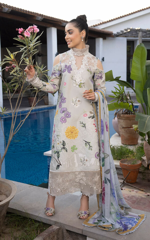 MERAKI LAWN '24 VOL-II - SARMAYI MK-16 - UNSTITCHED