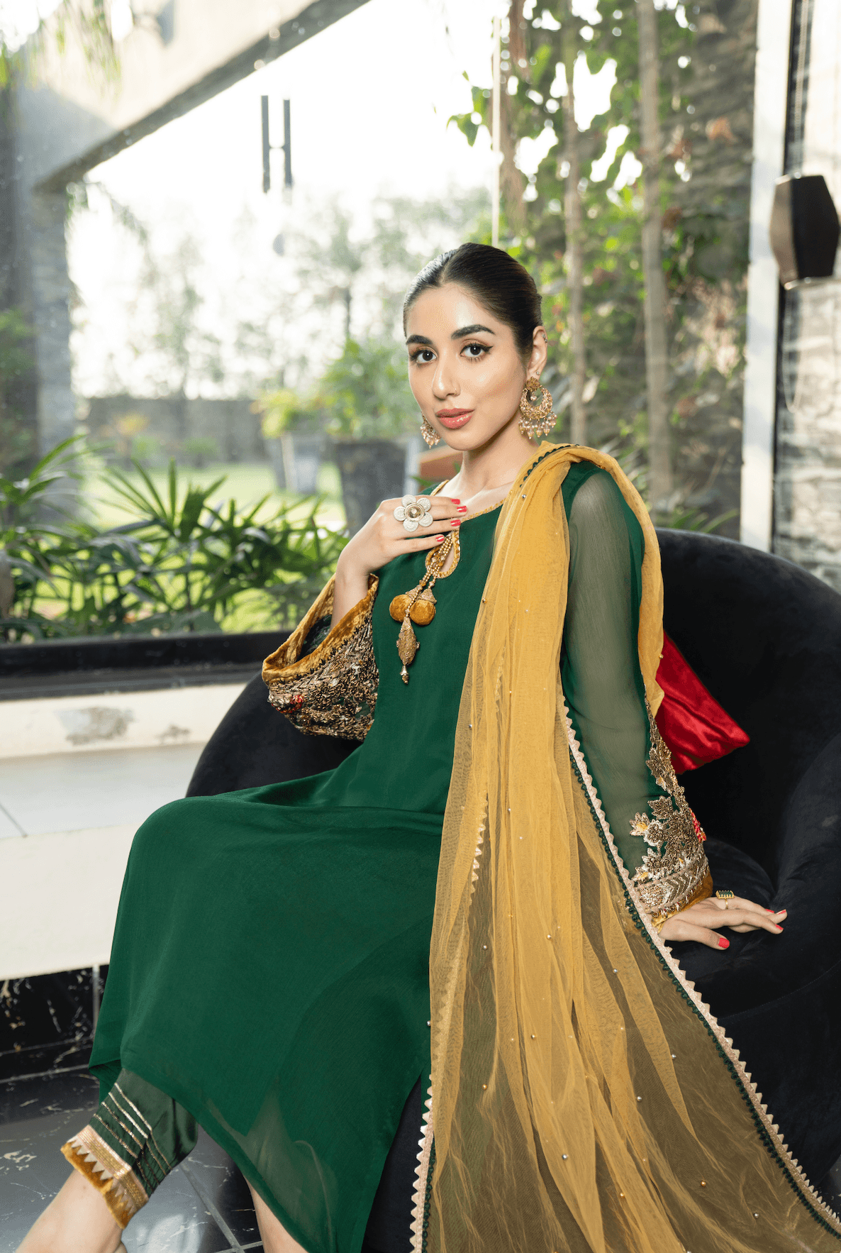 M-100 Green - KHUDA BAKSH CREATIONS