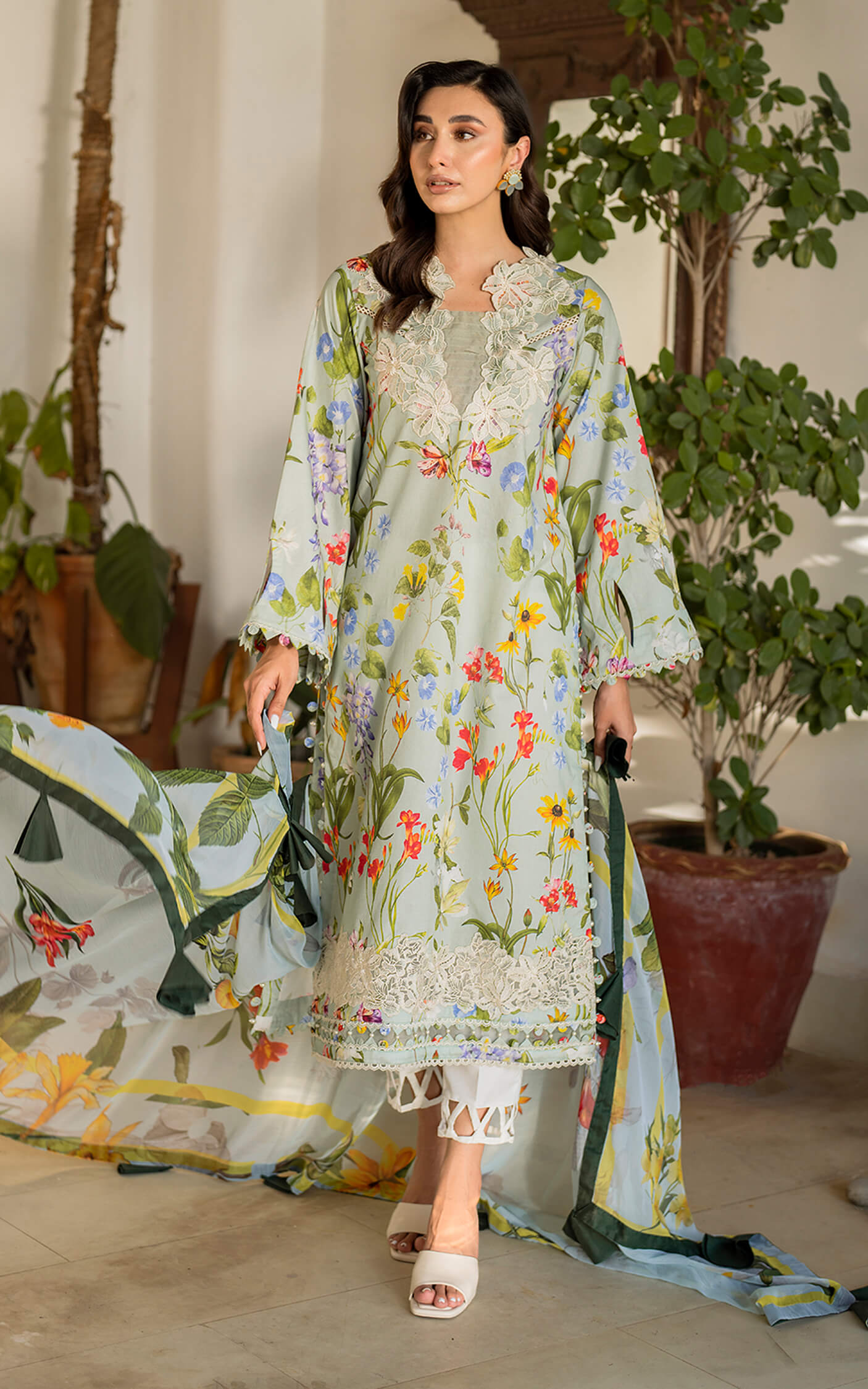 MERAKI LAWN '24 VOL-II - SUROOR-MK-04 - UNSTITCHED