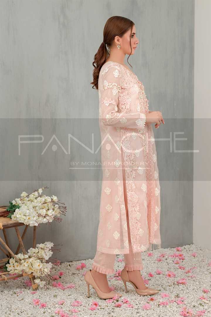 KURTI-140 - CHERRY - BLOSSOM - LUXURY PRET,Kurta Set