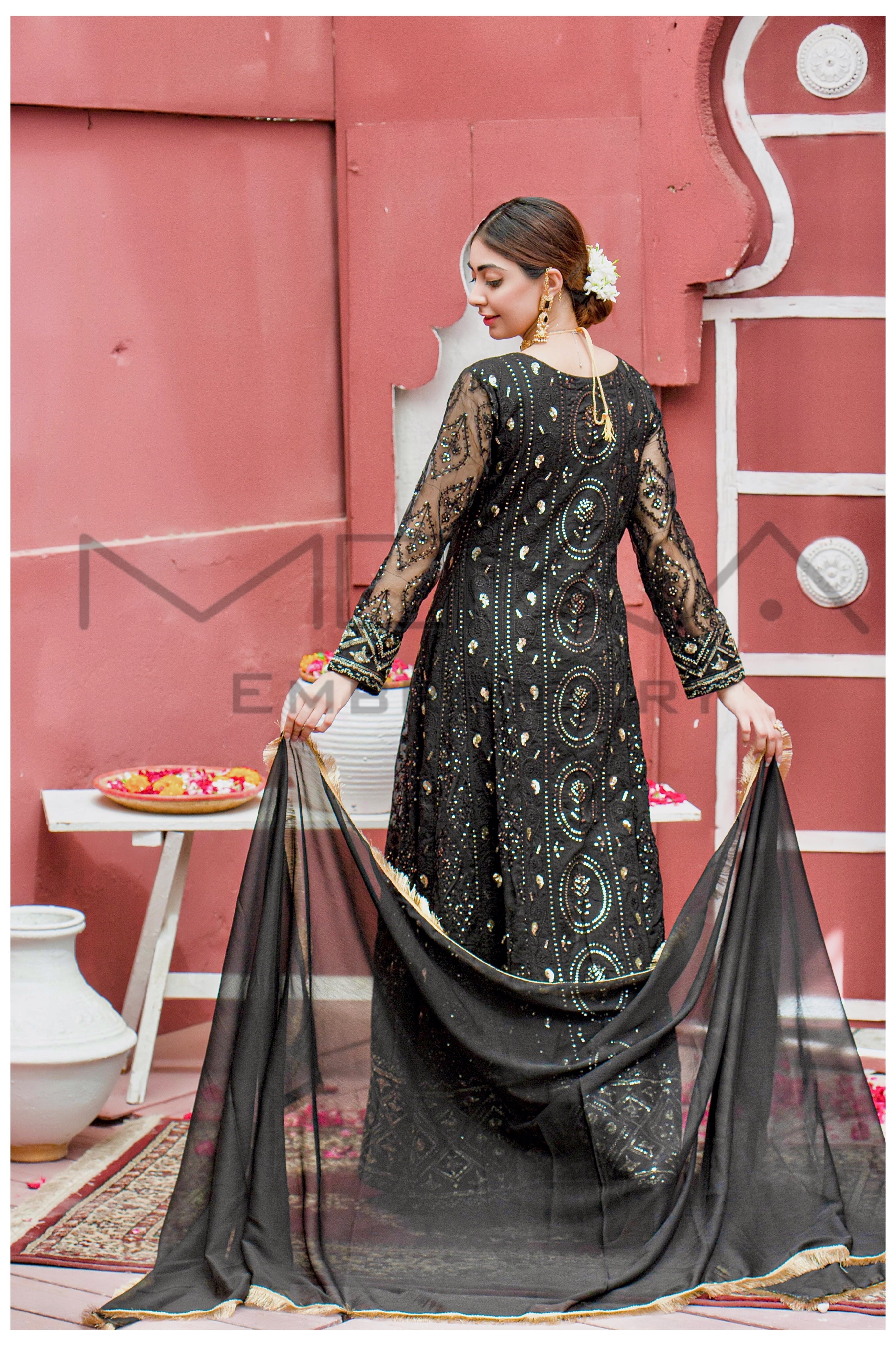 KURTI - 098 - BLACK - PRET