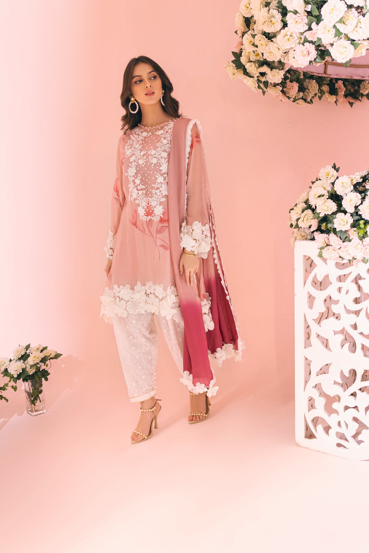 RJ's PRET - INAAYA - PINK ROSE - LUXURY PRET